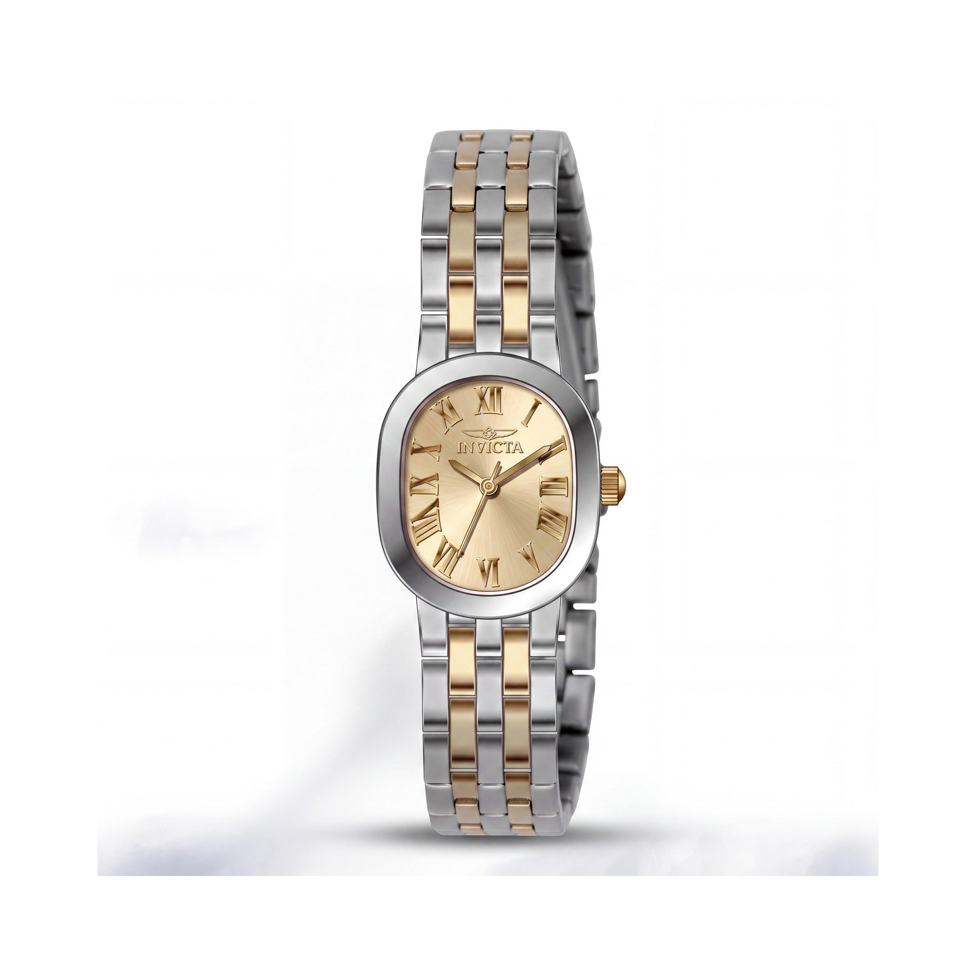 Invicta Angel 48140 Unisex Dual-Tone Gold Silver Stainless Steel Quartz Watch 20mm, Photo 1