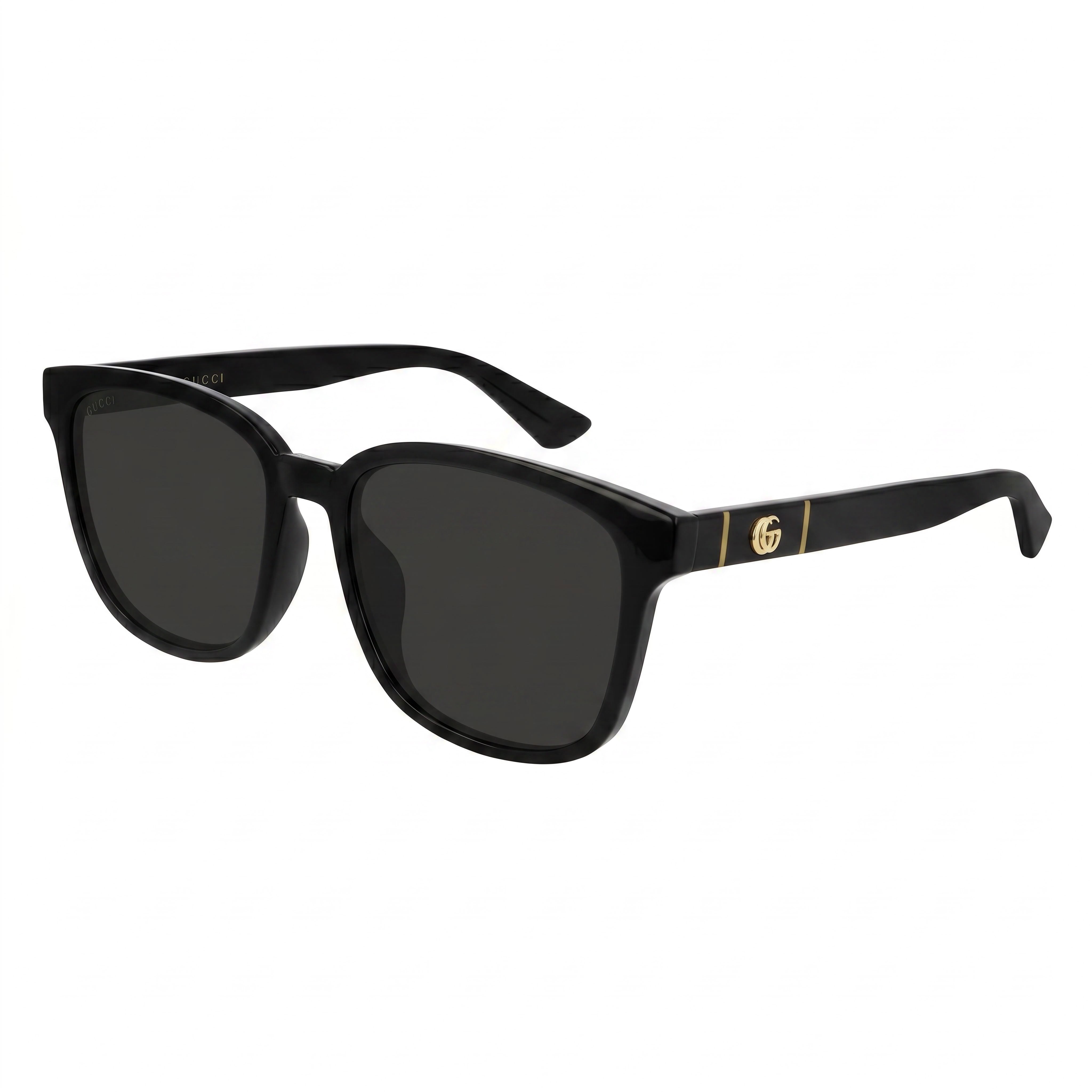 Gafas de sol unisex Gucci Gg 0637sk de plástico inyectado, color negro y gris, 56 mm, Photo 1