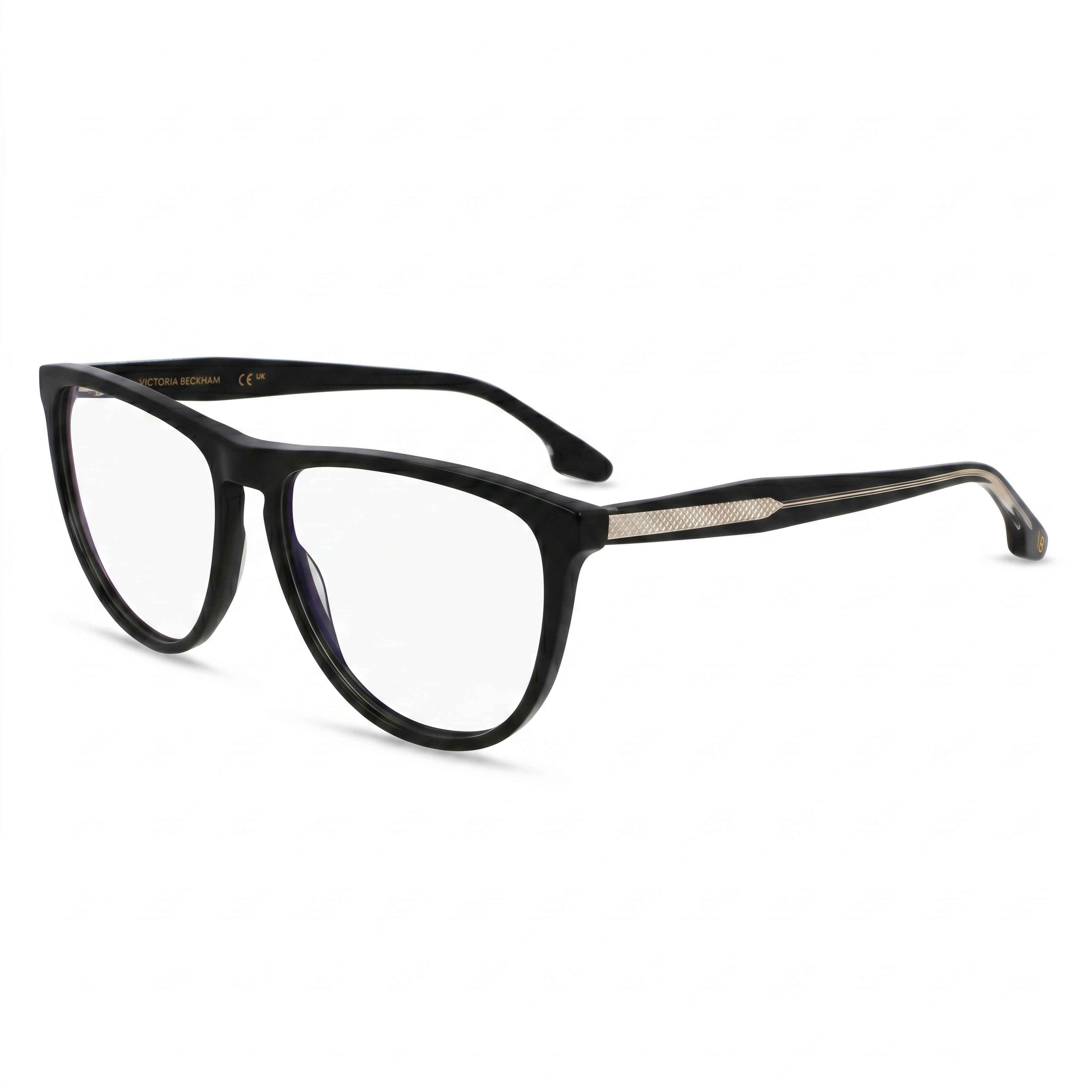 Gafas oftálmicas negras Victoria Beckham Vb2672 para mujer, tamaño de lente 56 mm, puente 15 mm, patilla 140 mm, Photo 1