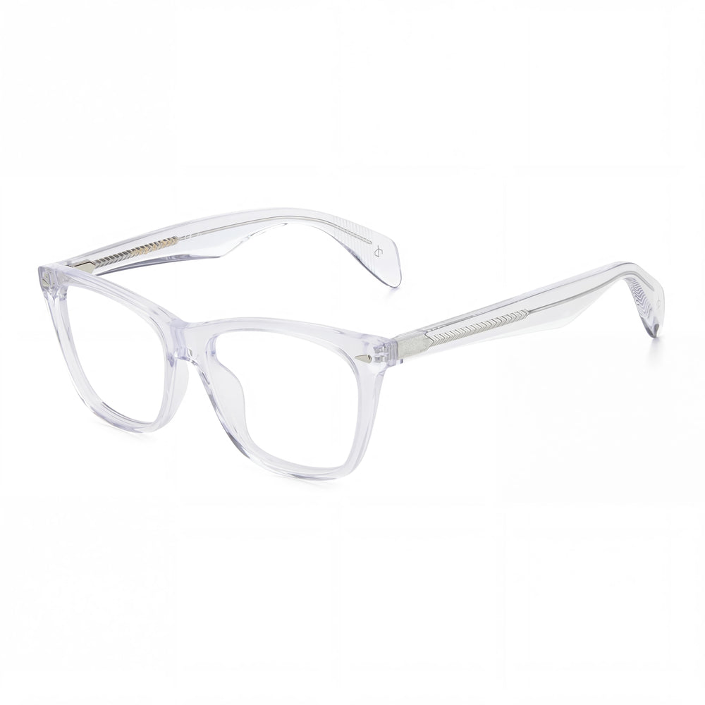 Gafas de sol rectangulares de montura completa adaptables a la luz, de plástico y cristal, para mujer, RNB3013, de Rag & Bone, 53-16-140