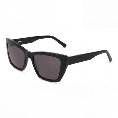 DKNY Modern Men's Sunglasses with Black Plastic Frame, Polycarbonate Lenses, 54mm, UV Protection