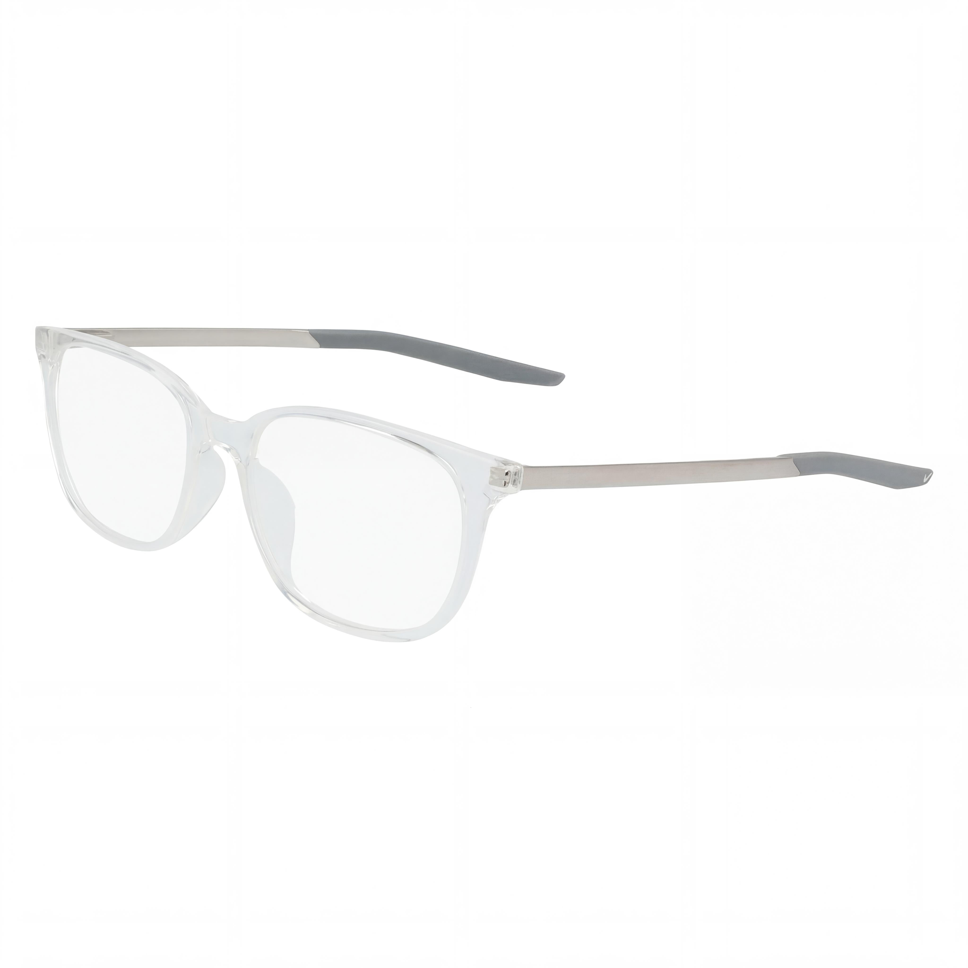 Nike 7283 Unisex Eyeglasses with Clear Acetate Frame, Polycarbonate Lenses, 52mm Lens Width, 16mm Bridge, 145mm Temple Length, Photo 1