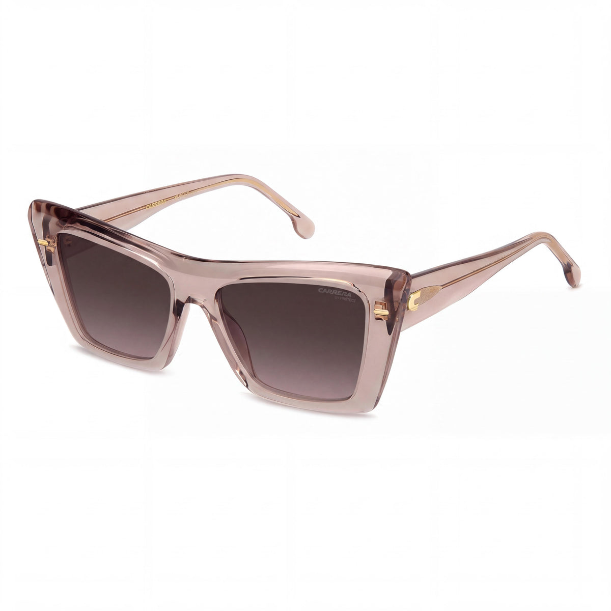 Carrera CARRERA 3046/S Women's Multicolour Acetate Frame Brown Shaded Lens UV Protection Sunglasses 54mm, Photo 1