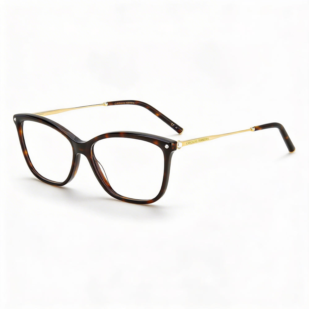 Gafas Carolina Herrera Her 0154 para mujer con montura Habana de material plástico y lentes de policarbonato de 56 mm