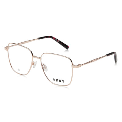 Gafas de sol DKNY DK1031 para mujer, montura de propionato en oro rosa, lentes de policarbonato, ancho de lente de 54 mm