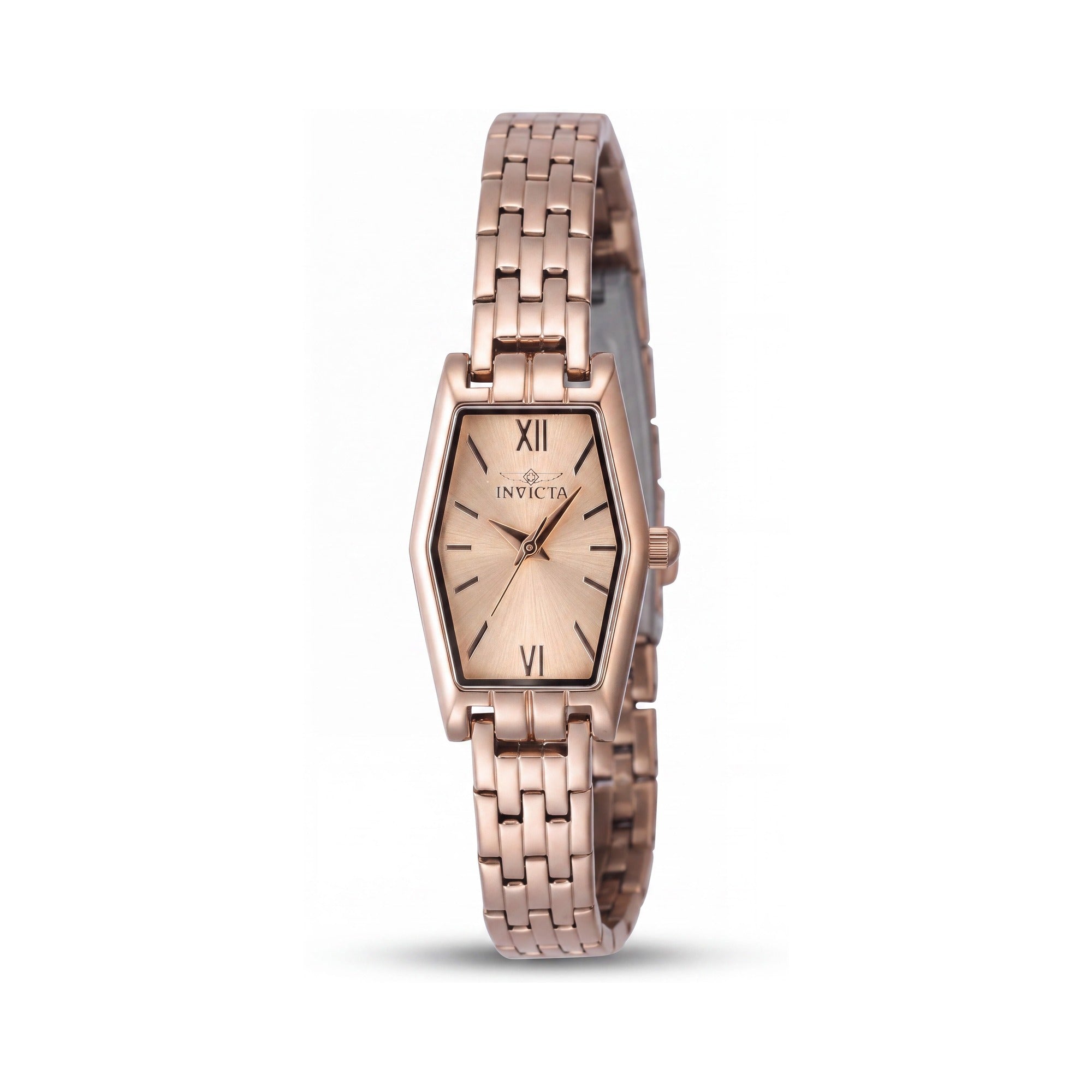 Invicta Angel Collection 48129 Reloj Unisex con Brazalete de Acero Inoxidable Oro Rosa 20mm, Photo 1