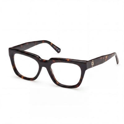 Gafas de sol Guess Gu50238 para hombre, montura de plástico color Habana oscuro, lentes de 53 mm, puente de 19 mm, patillas de 145 mm