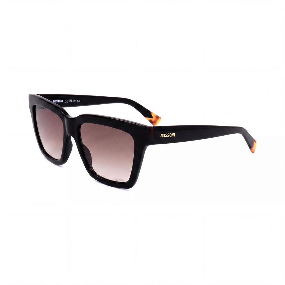 Missoni Modern Women's Black Acetate UV Protection Sunglasses 55mm