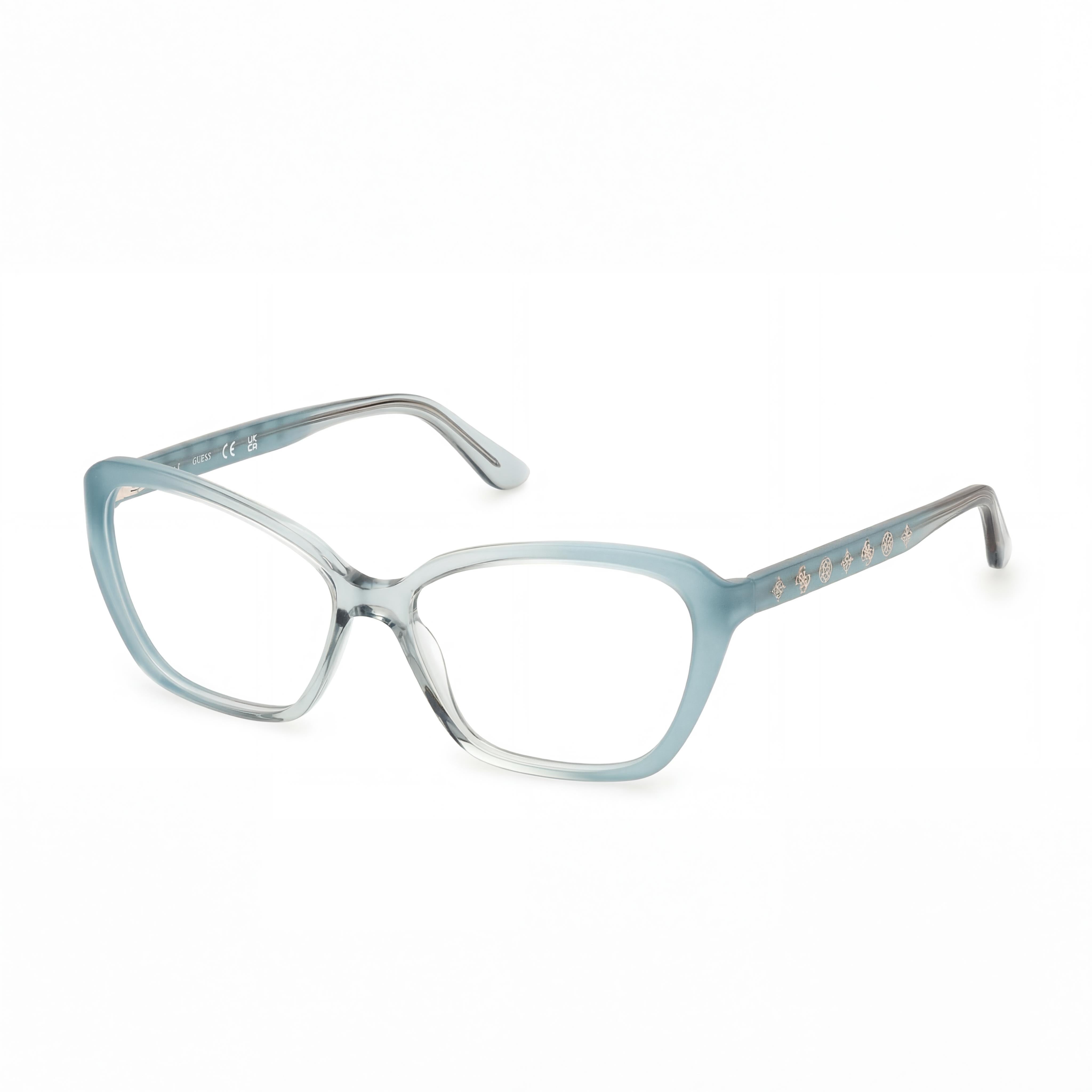 Gafas rectangulares Guess GU50115 turquesa degradado para mujer, Photo 1