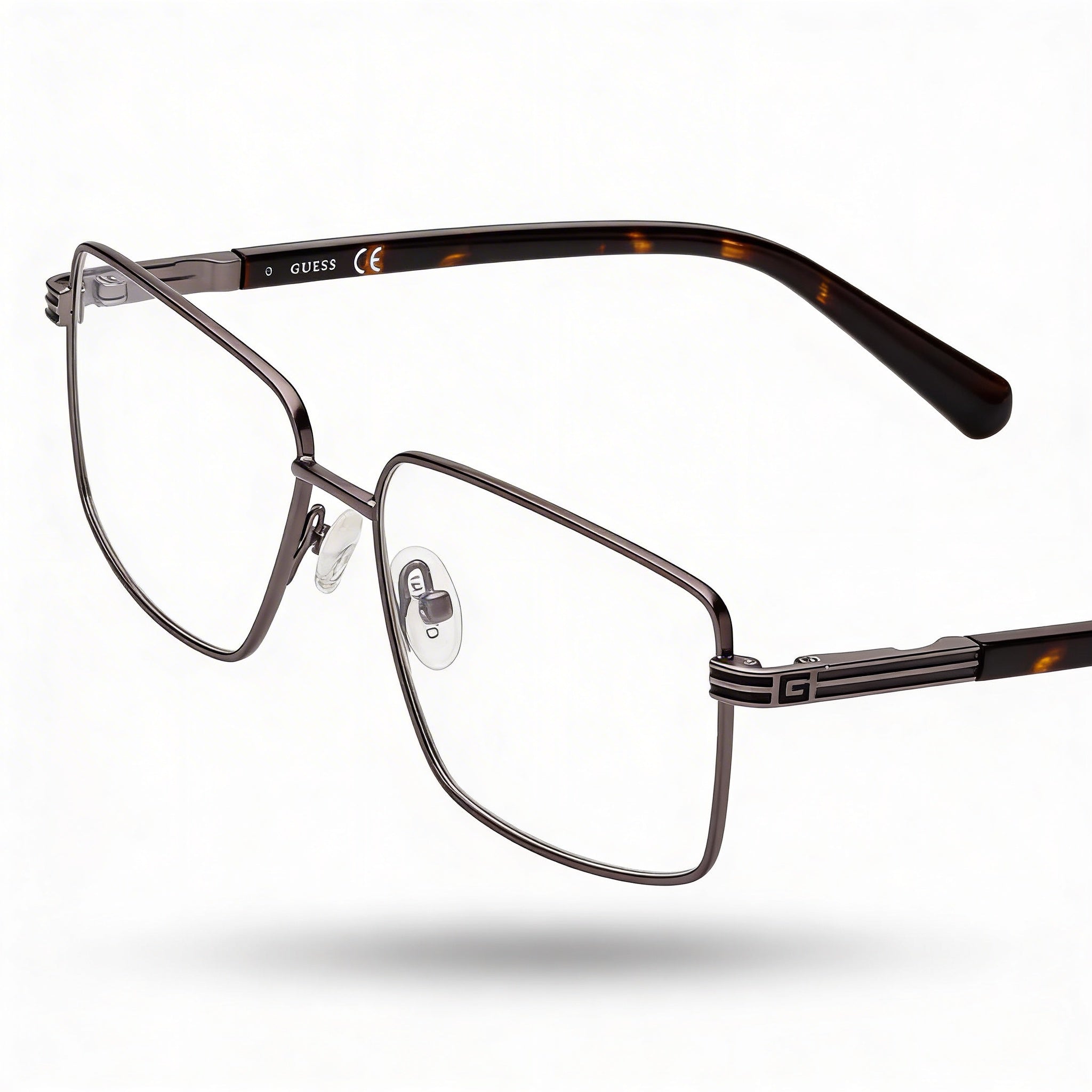 Gafas de sol Guess GU50061 para hombre, estilo casual, con montura metálica mate y lentes de policarbonato de 54 mm., Photo 1