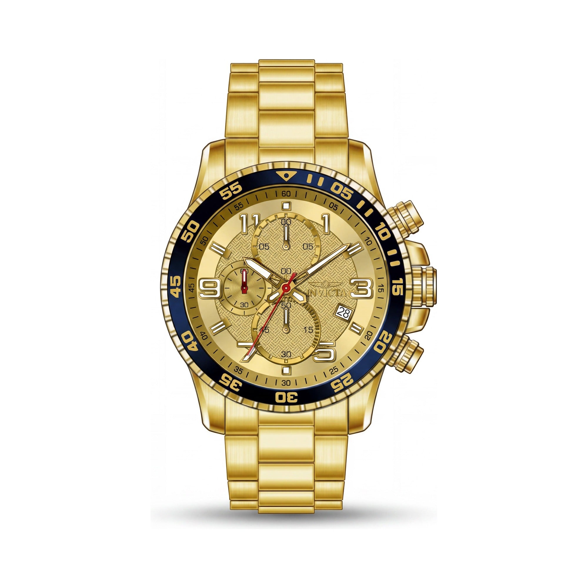 Reloj Invicta Specialty 49095 para hombre, de 45 mm, con pulsera de acero inoxidable y cuarzo, resistente al agua., Photo 1