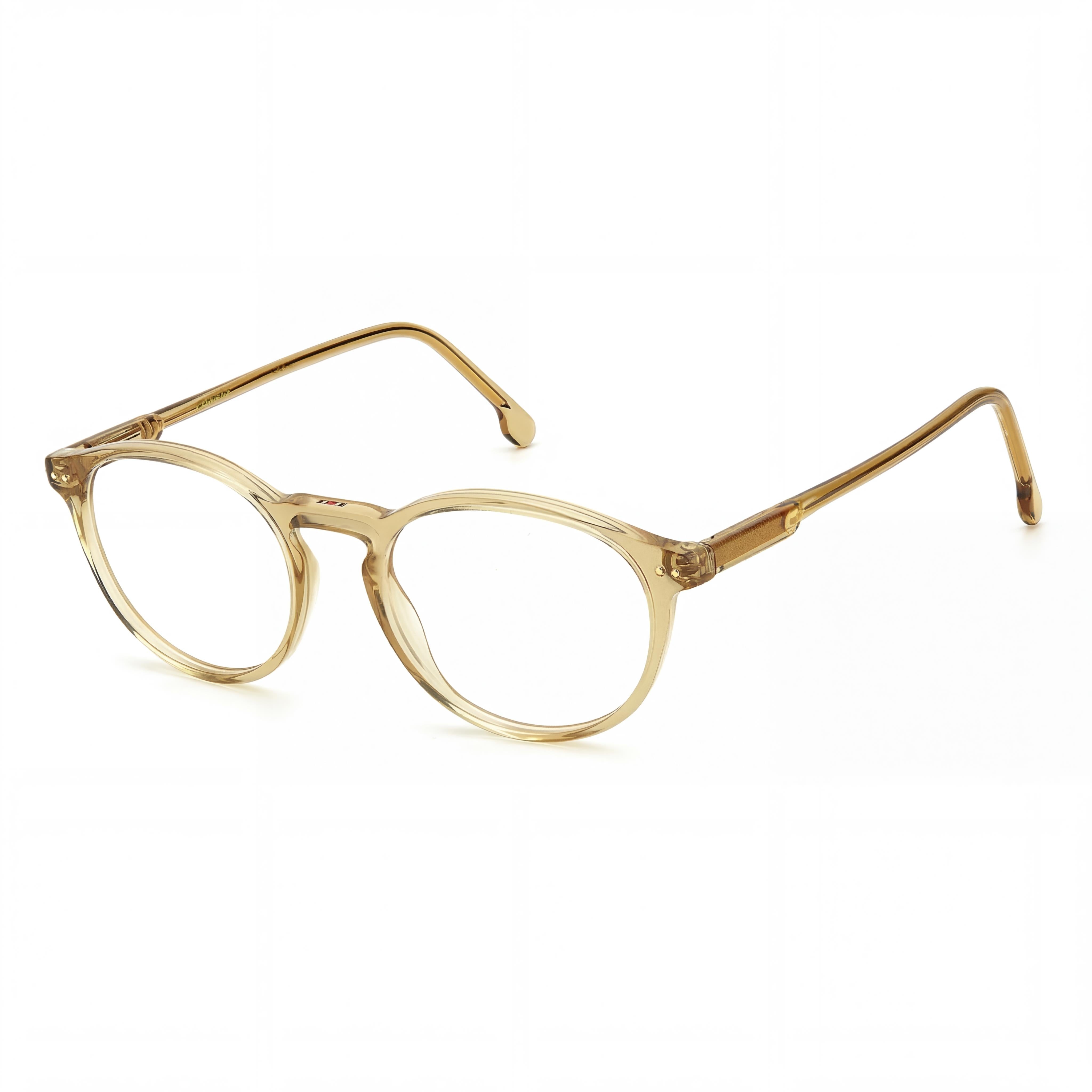 Gafas Carrera 2026t unisex con montura de plástico en color champán, lentes de 51 mm, puente de 19 mm y patillas de 145 mm, Photo 1