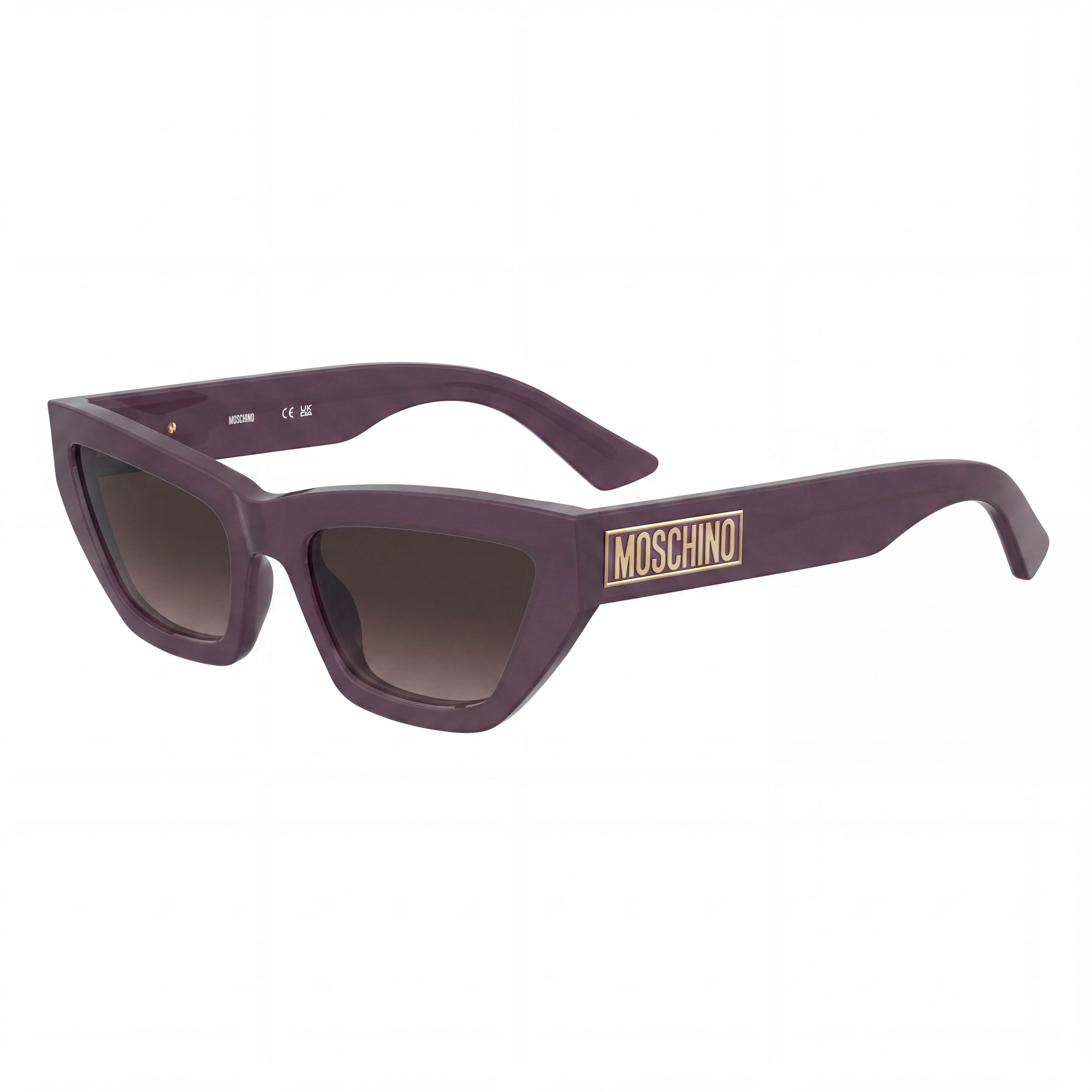 Moschino Classic Women's Plum Eyeglasses, Photo 1