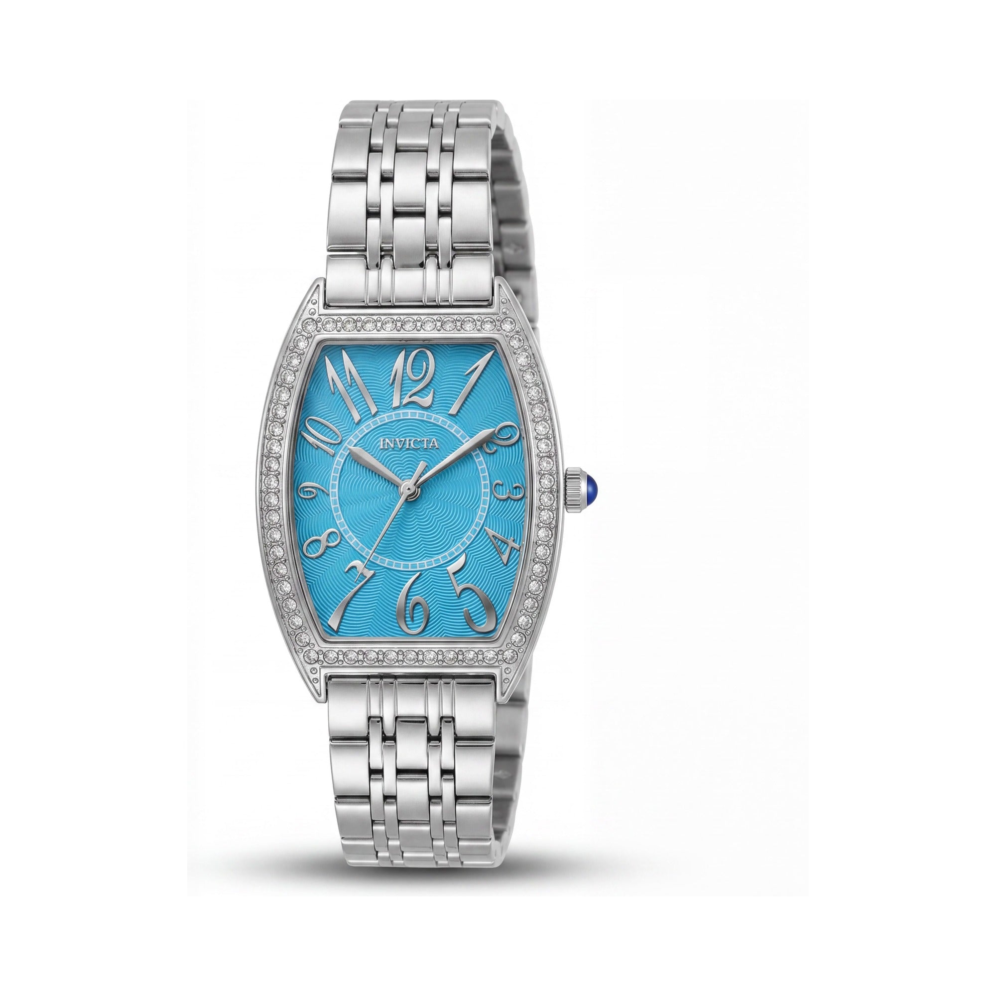 Invicta Wildflower 69273 Women's Quartz Watch, Silver Stainless Steel, Blue Dial, 29mm, Photo 1