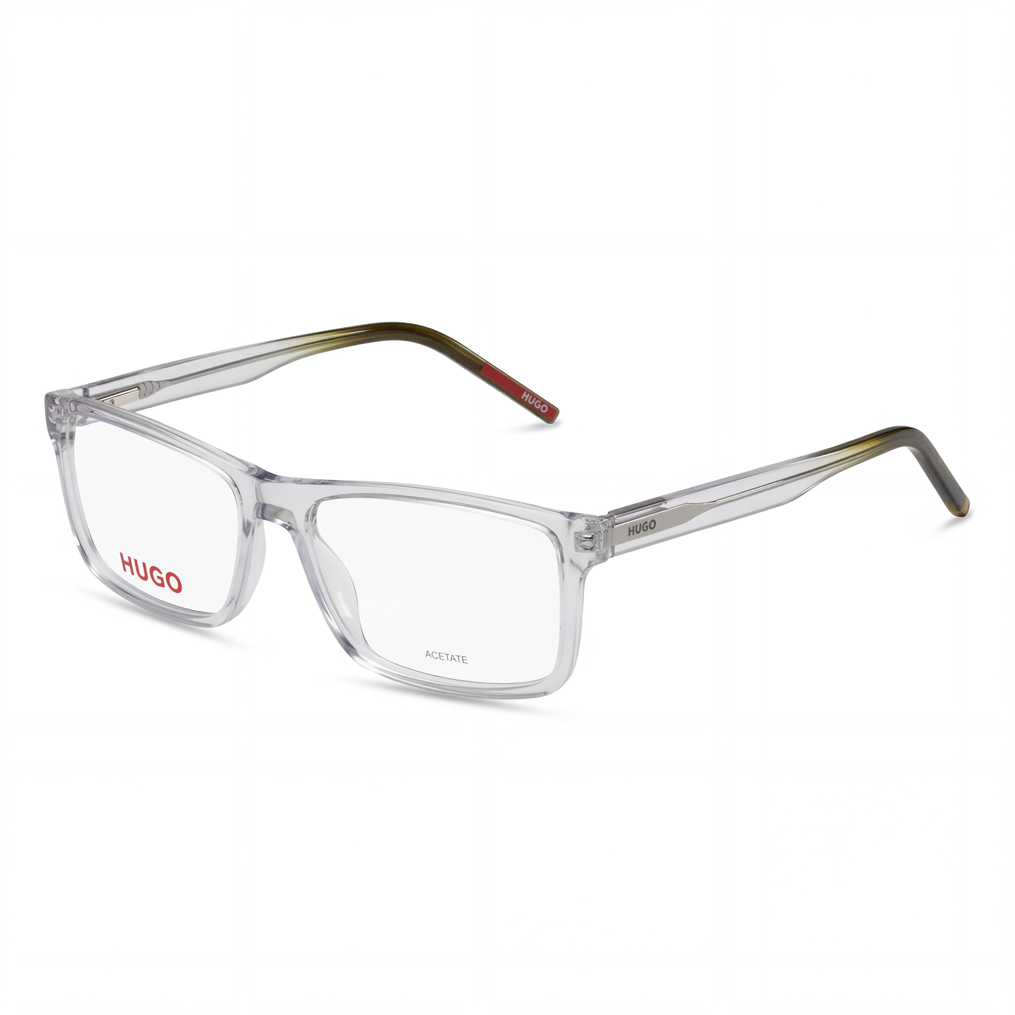 Gafas de sol BOSS Audio Systems Classic para mujer, gris y verde, de acetato ecológico, lente de policarbonato no polarizada, 55 mm, Photo 1