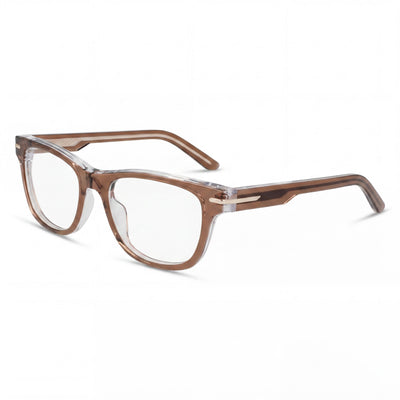 Nike 7176 Women's Optical Eyewear, Acetate Frame in Mink Crystal Laminate, Size 51-18-140