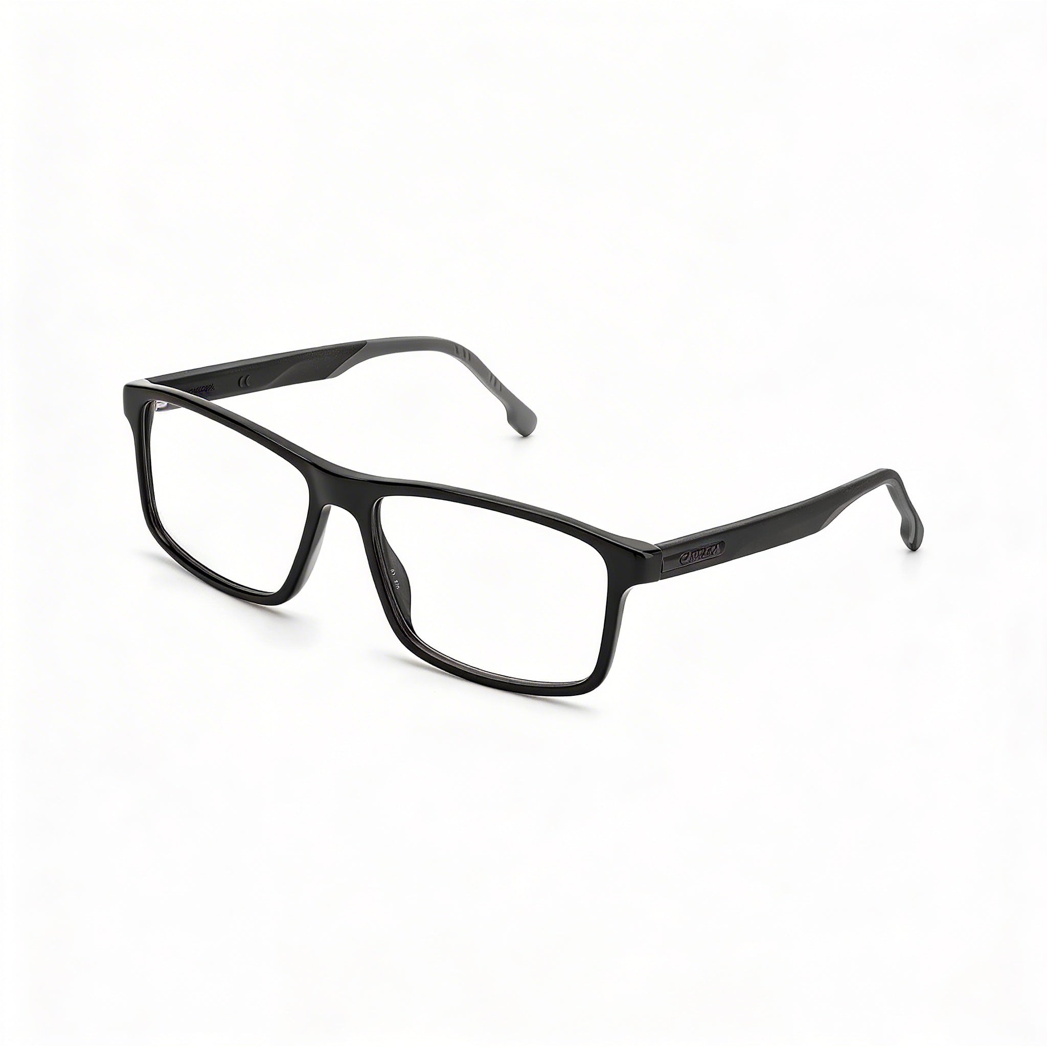 Carrera 8865 Unisex Armazón de Plástico Negro con Lentes de Demostración de Policarbonato Negro 55-16-145, Photo 1