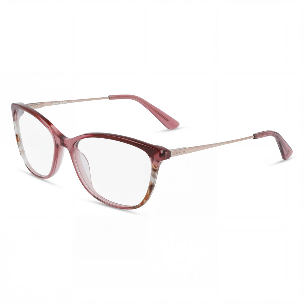 Anne Klein Ak5090 Men’s Merlot Metal Frame Polycarbonate Clear Lens Eyewear 54-16-135