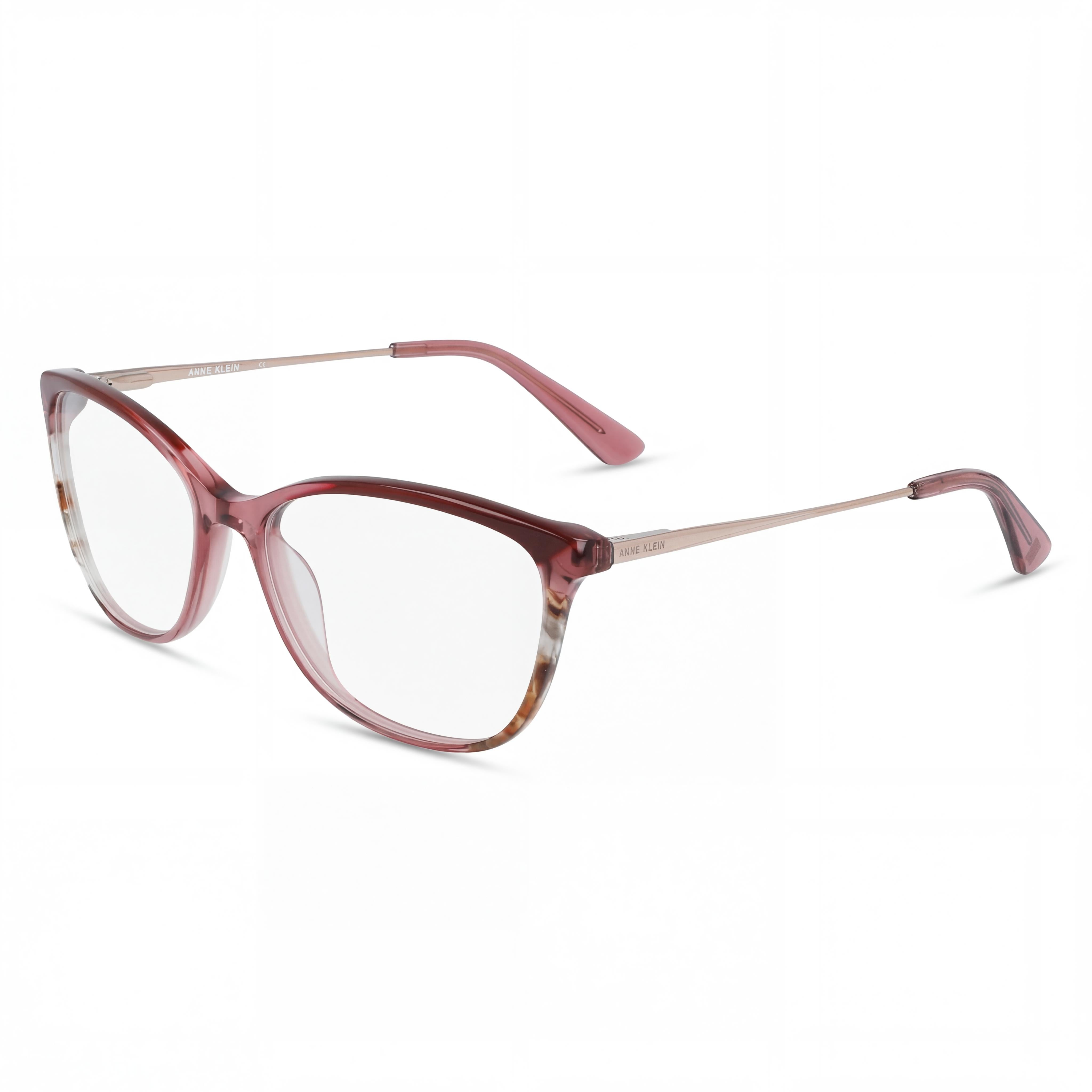 Gafas Anne Klein Ak5090 para hombre, color merlot, con montura metálica y lentes transparentes de policarbonato, talla 54-16-135, Photo 1