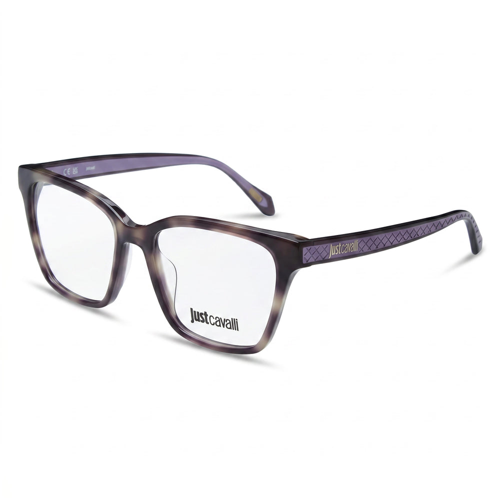 Gafas de vista Just Cavalli color Havana marrón extragrandes para mujer (VJC010)
