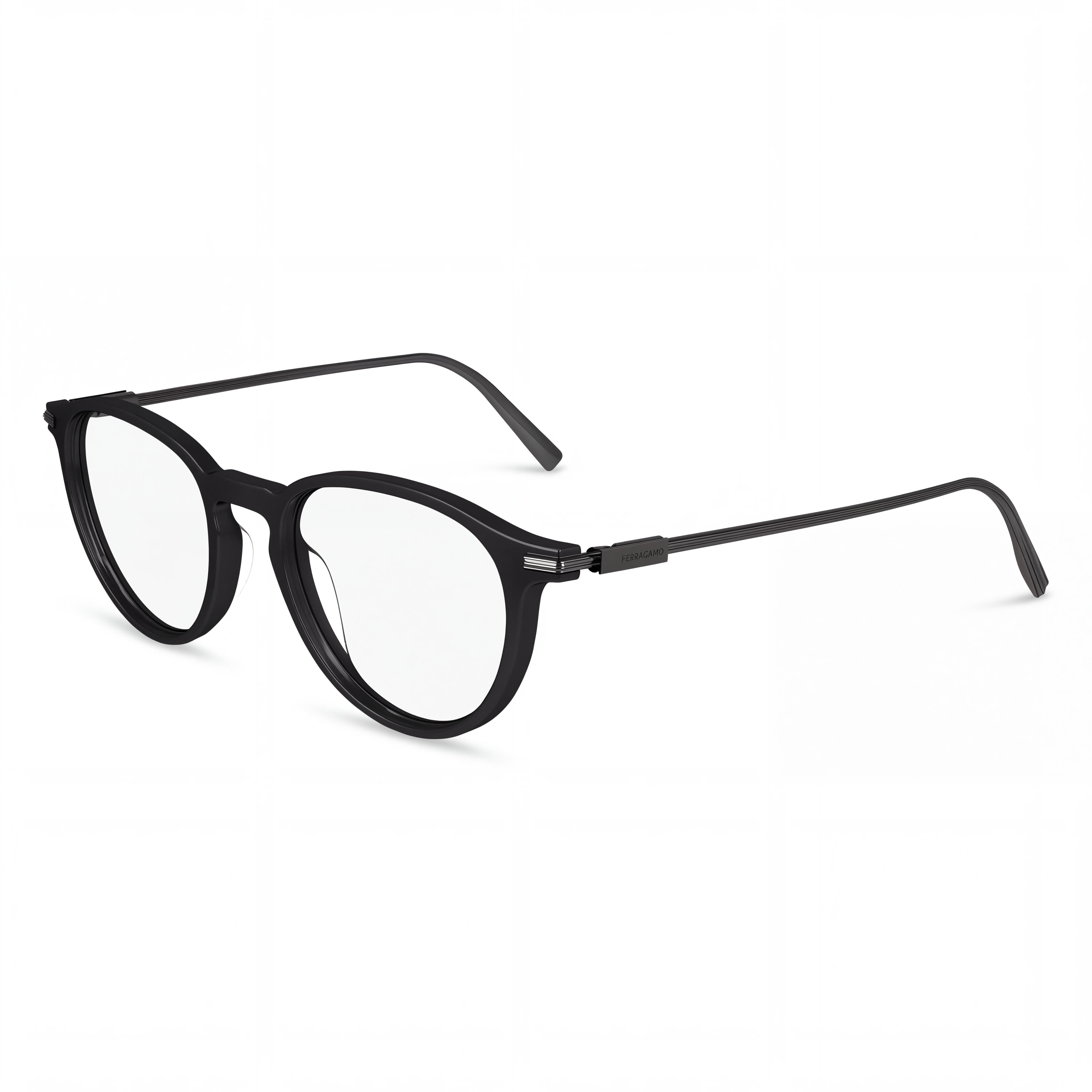 Salvatore Ferragamo Sf2976 Men's Multicoloured Injected Lightweight Frame Eyeglasses with Clear Polycarbonate Lenses 51mm, Photo 1