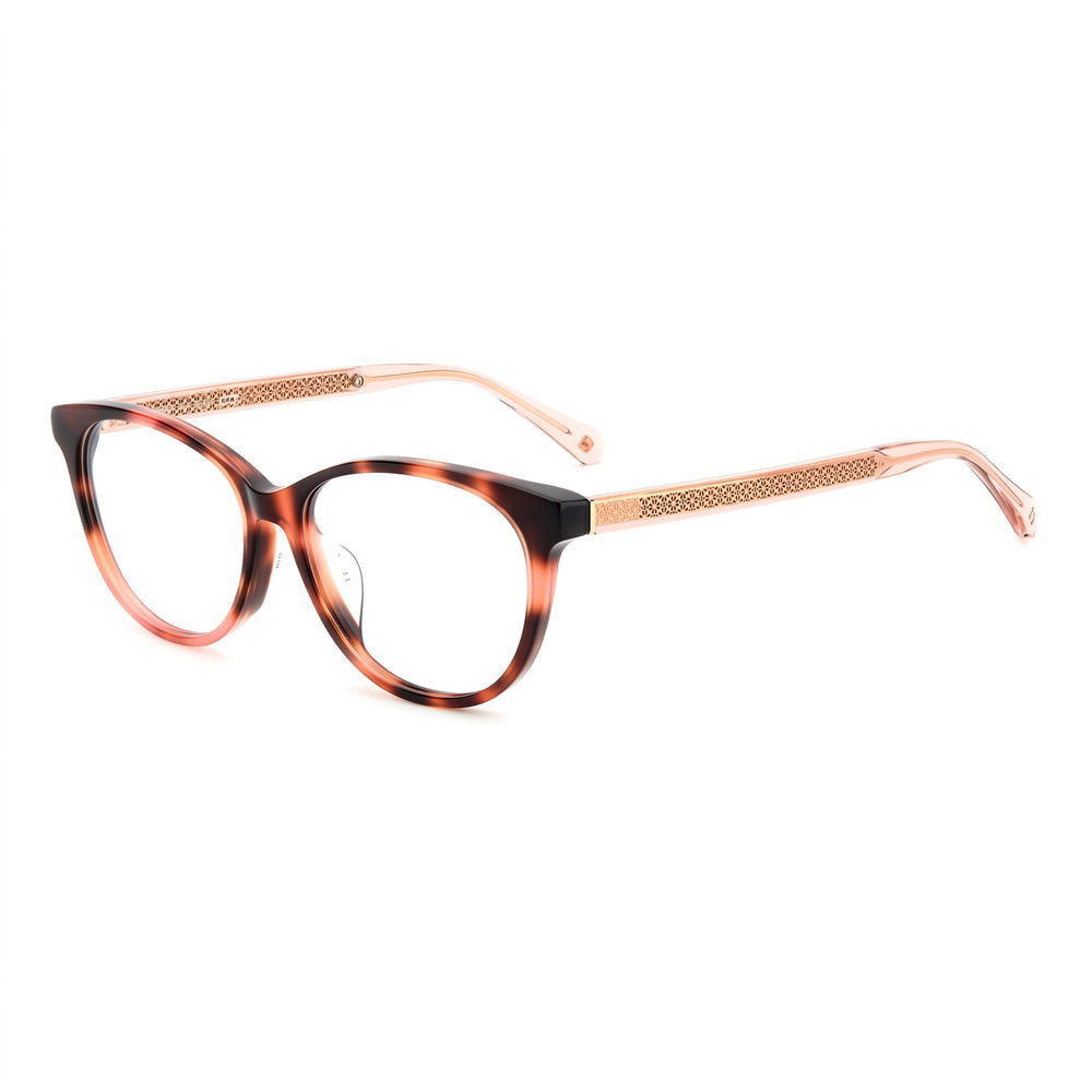 Gafas de sol Kate Spade New York Modern para mujer, montura Havana de acetato con lentes de policarbonato, 53 mm