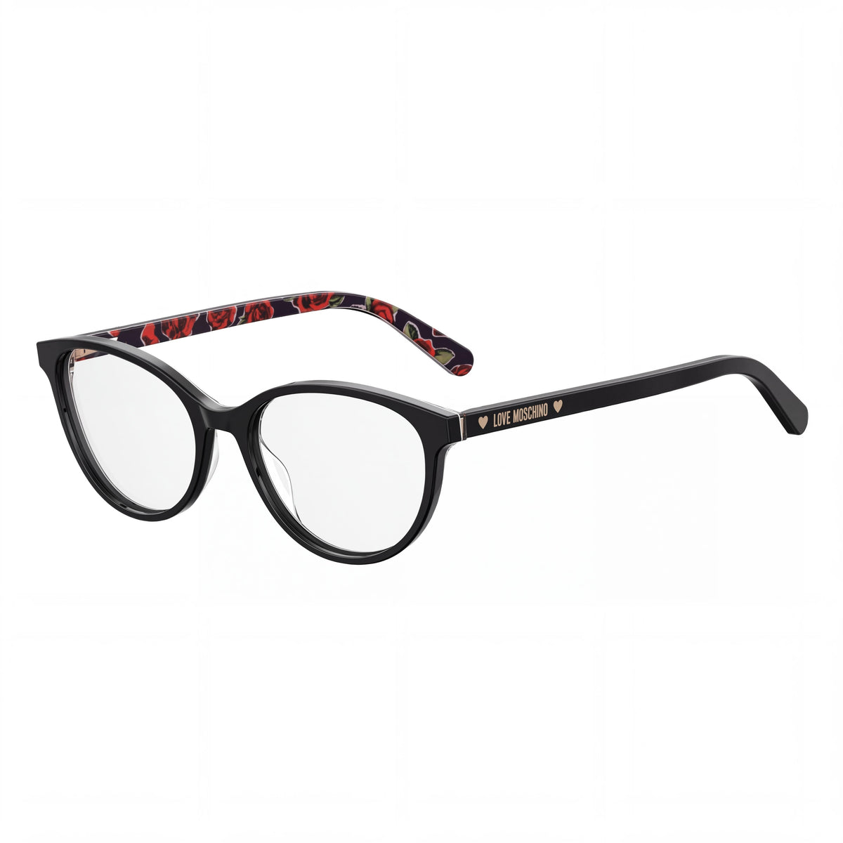Love Moschino Mol525 Women's Black Optical Frames Lens Width 52mm Bridge Width 17mm Temple Length 145mm, Photo 1