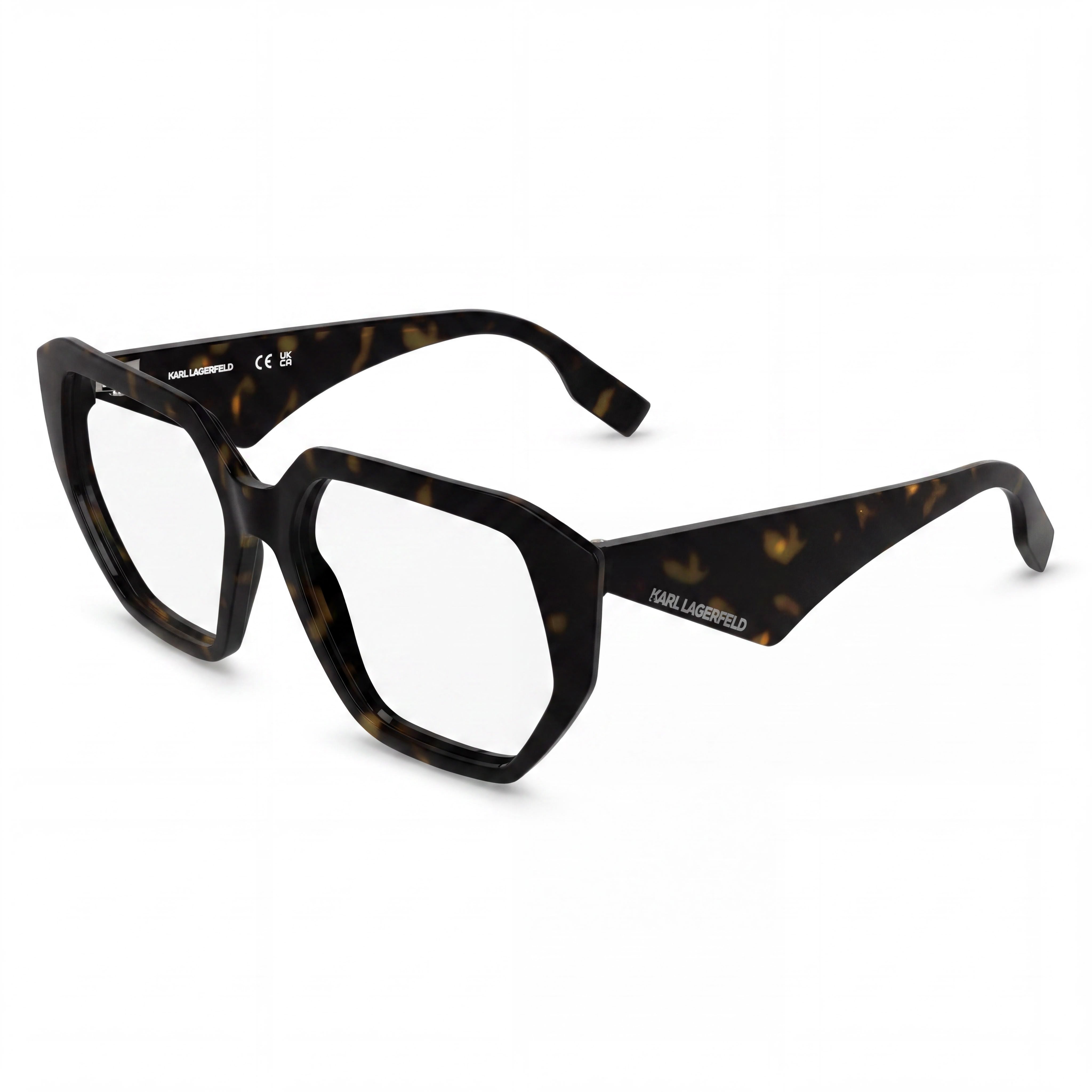 Gafas KARL LAGERFELD Kl6213 para mujer con montura de acetato carey, lentes de 54 mm, puente de 16 mm y patillas de 140 mm, Photo 1
