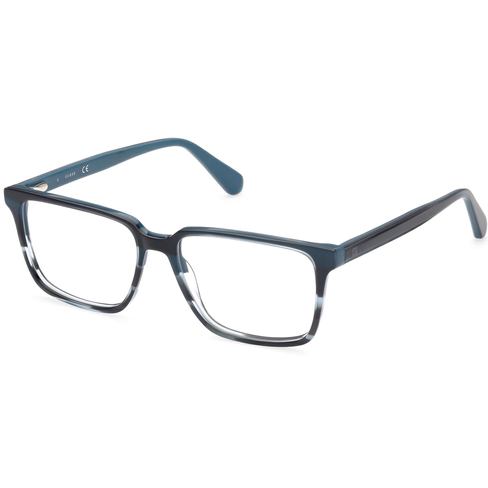 GUESS Gu50047 Women's Blue Lightweight Acetate Optical Frames, 54mm Lens, 15mm Bridge, 150mm Temple