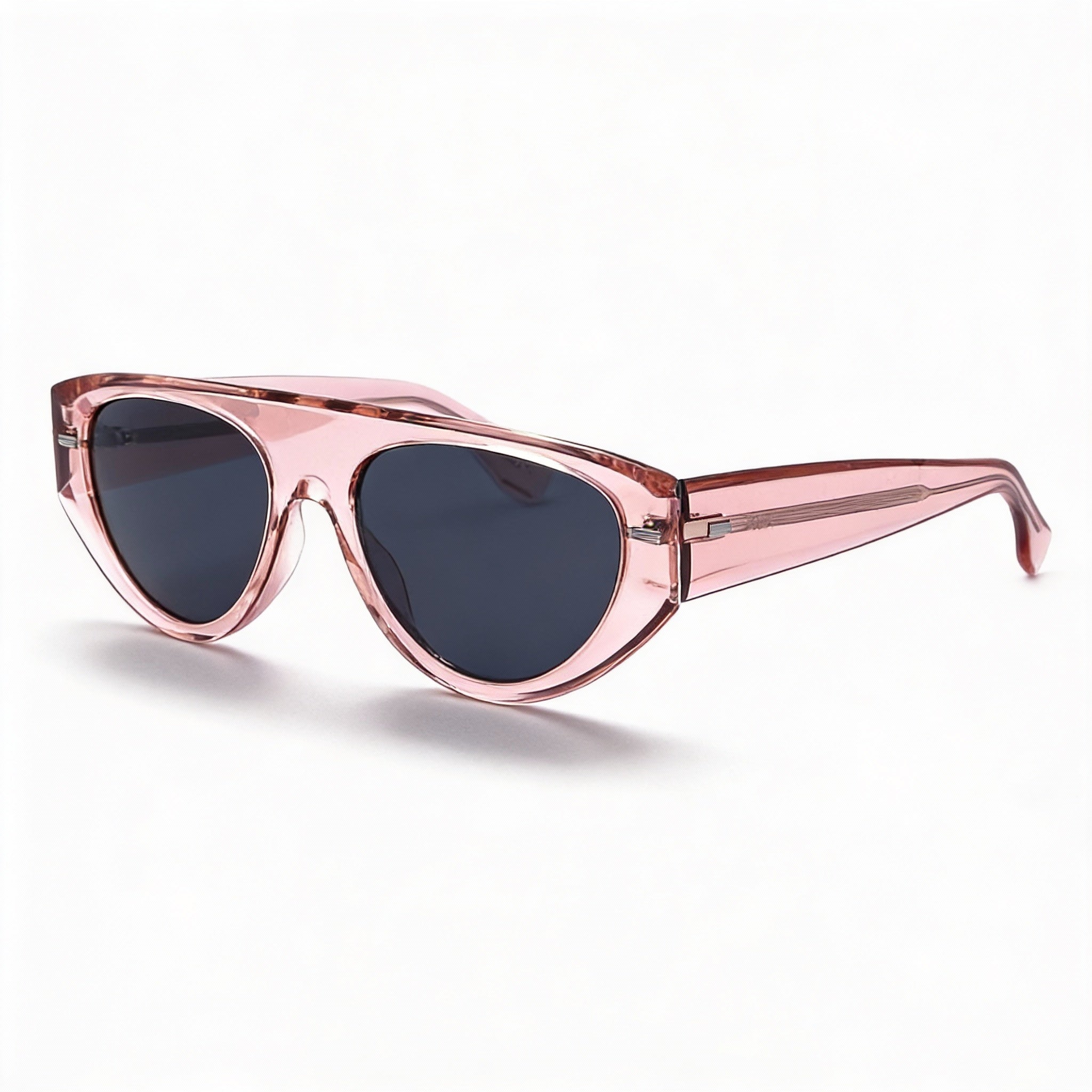 Gafas de sol unisex casuales Boss 1443/s con montura de aceite ecológico y lentes de policarbonato rosa de 56 mm, Photo 1