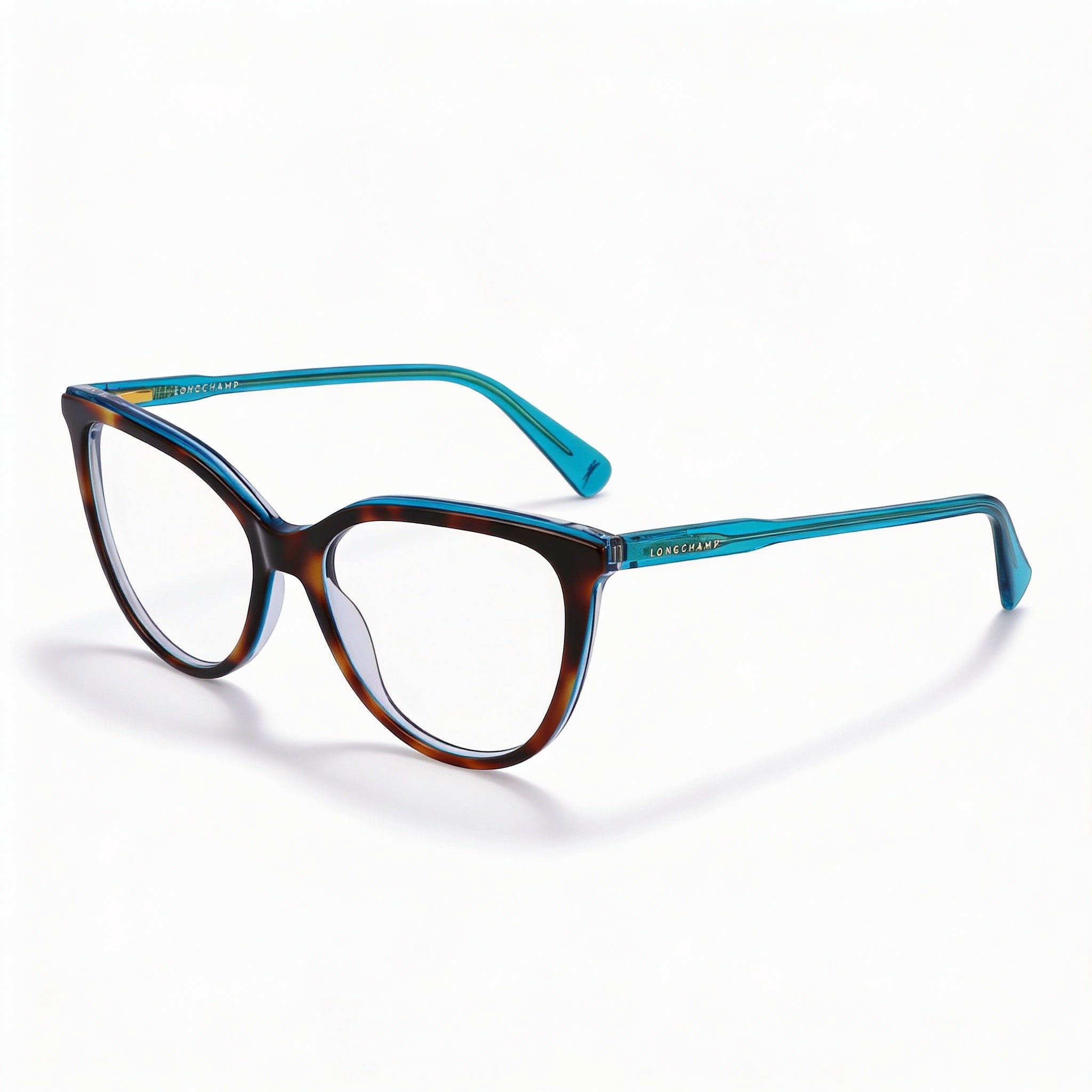 Gafas de sol Longchamp Casual para hombre en acetato Havana Azure de 53 mm, Photo 1