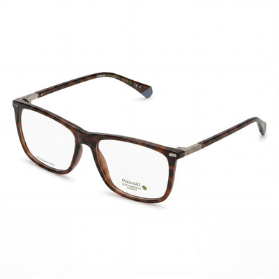 Polaroid Pld D452 para hombre, montura Havana inyectada, lentes sin policarbonato, 50-19-145 mm