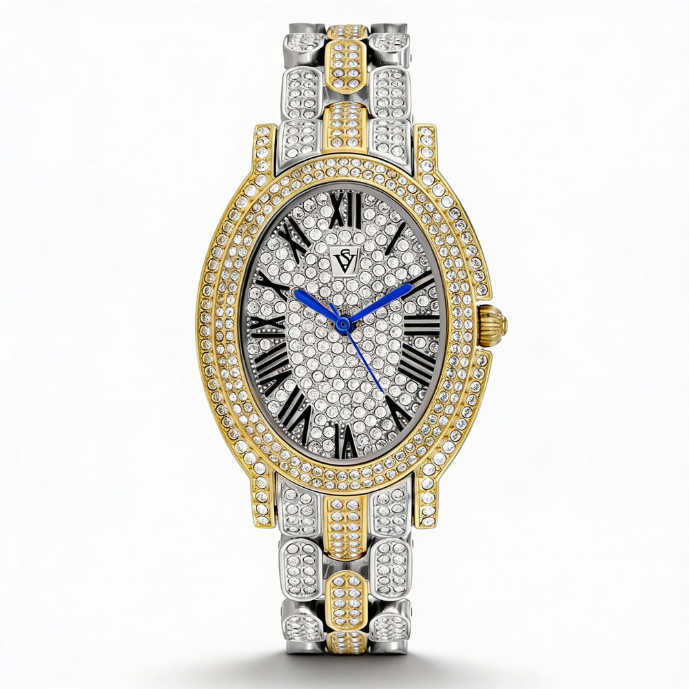 Christian Van Sant bracelet Women's Stainless Steel Watch with Silver Dial & Bracelet, Chronograph, Water Resistant, Scratch Resistant Mineral