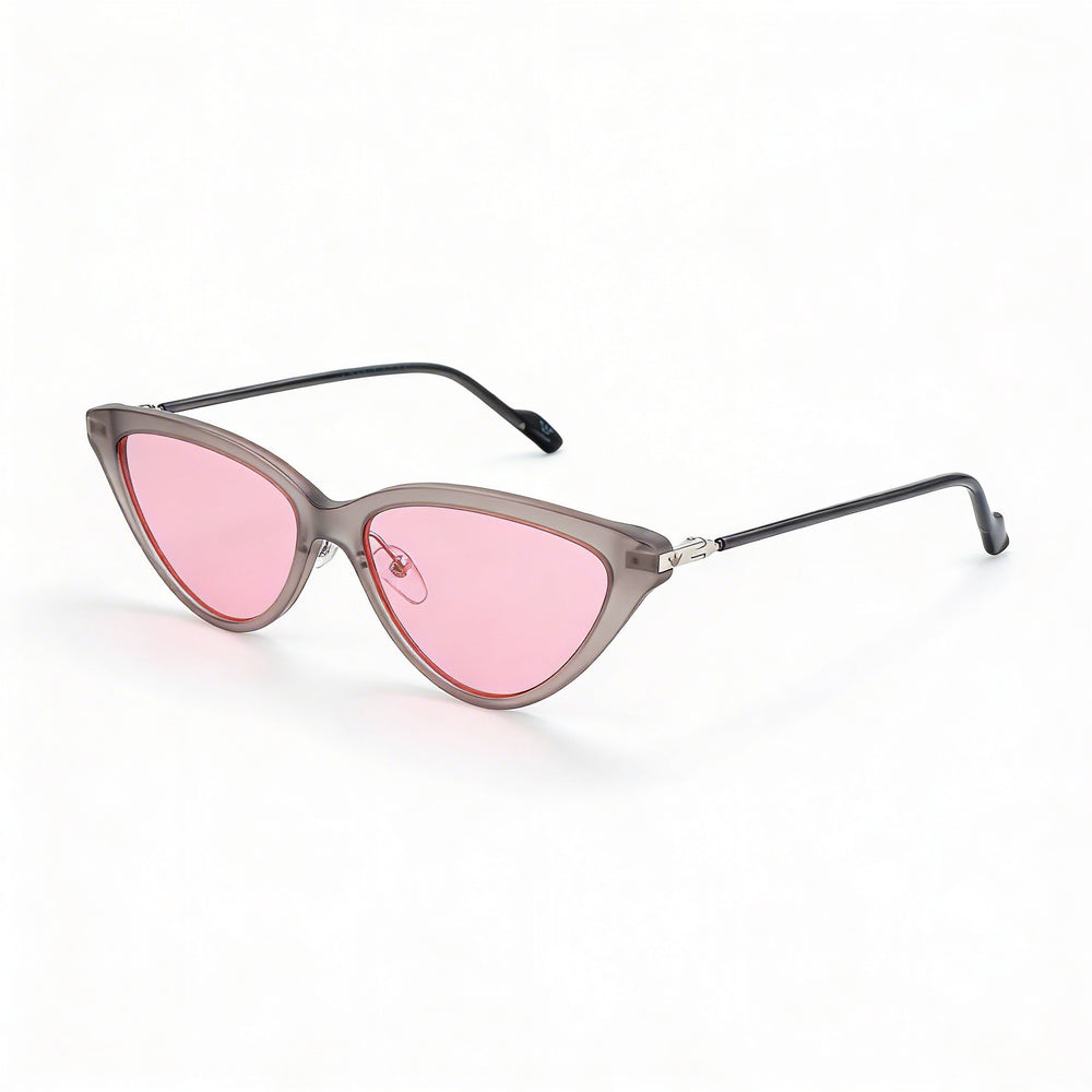 adidas Classic Women's Grey Grad Plastic Frame Non-Polarized Anti-Glare Eyeglasses 55-15-140