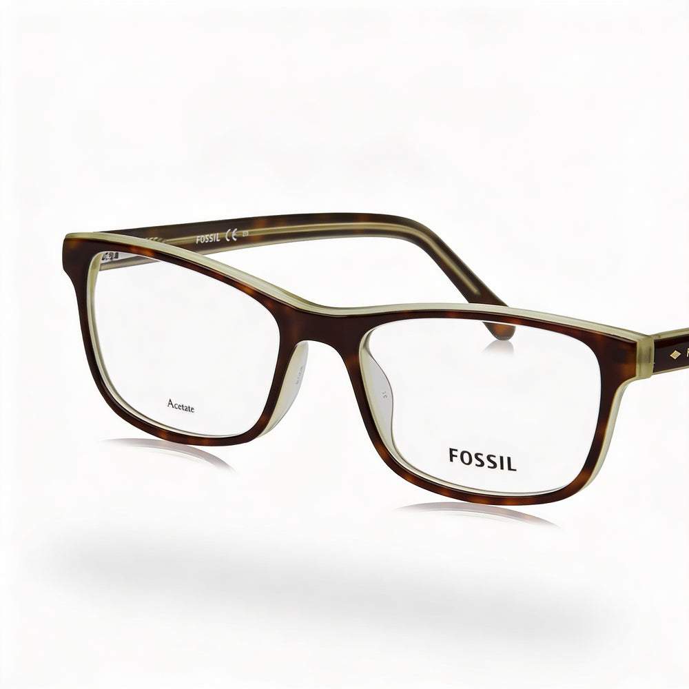 Gafas de sol Fossil Fos 7132 Havana de policarbonato para mujer de 52 mm