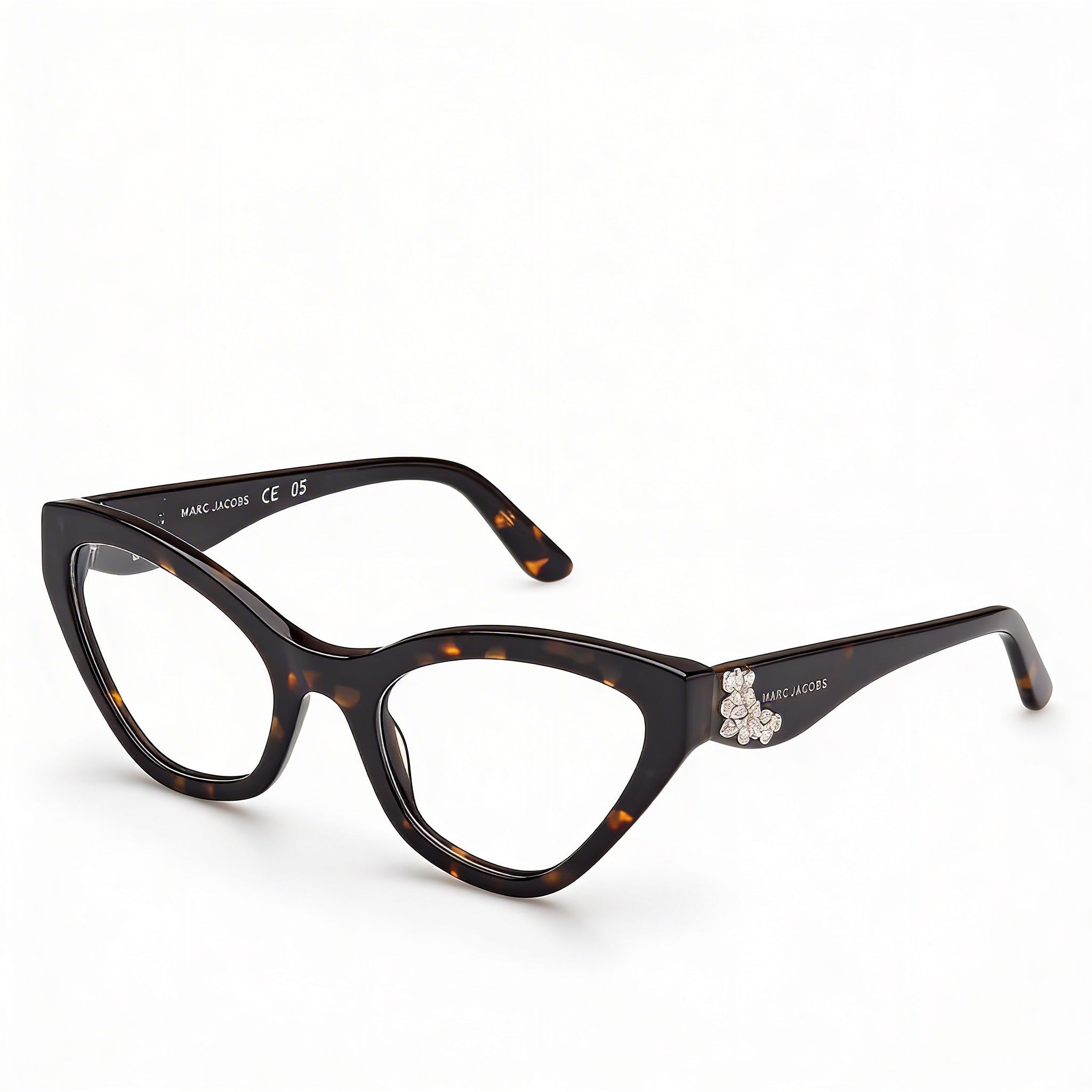 Gafas Guess by Marciano Gm50038 para mujer, con montura de plástico habana oscura y lentes de policarbonato, 53 mm, Photo 1