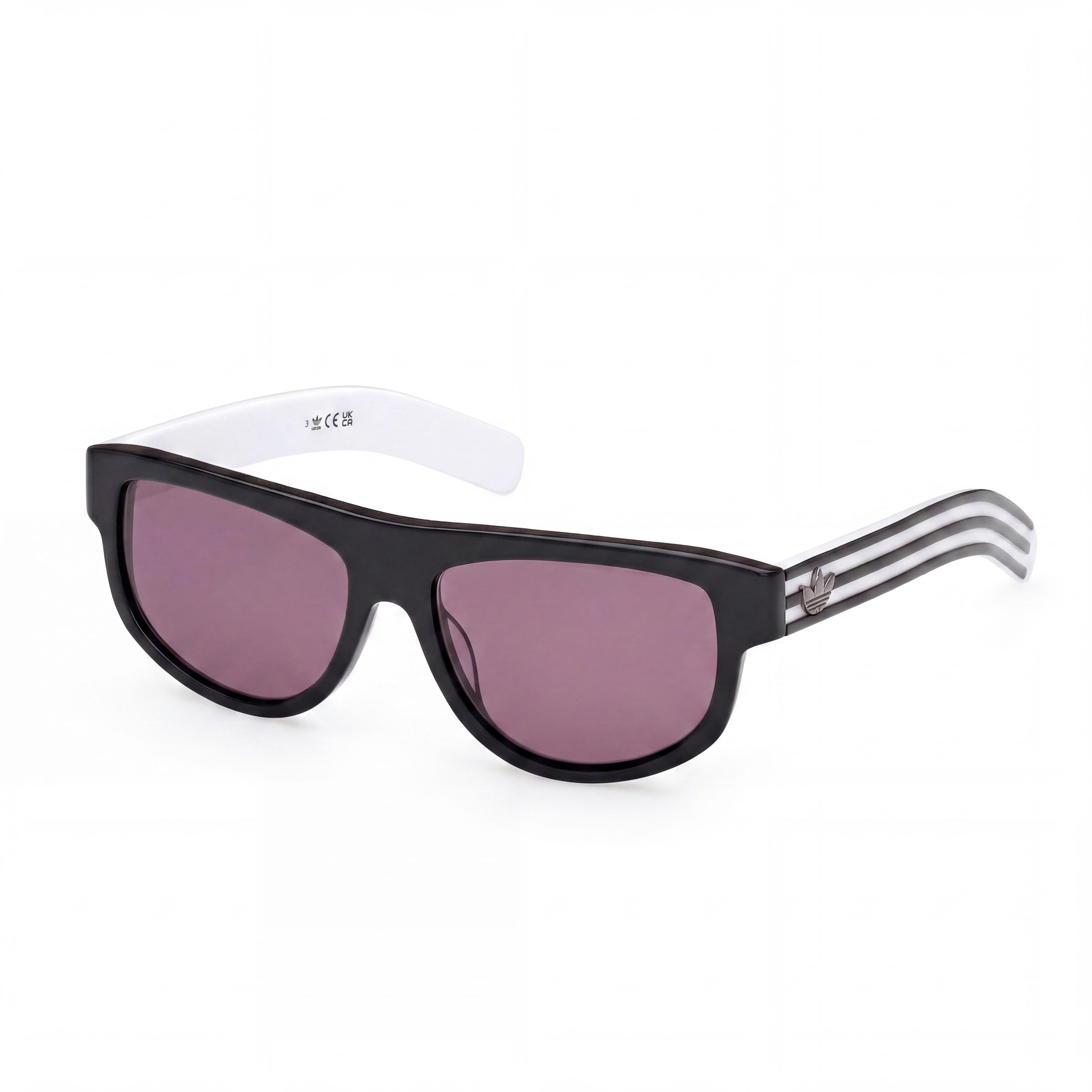 Gafas de sol Adidas Originals casuales de acetato brillante negro para mujer 55mm, Photo 1