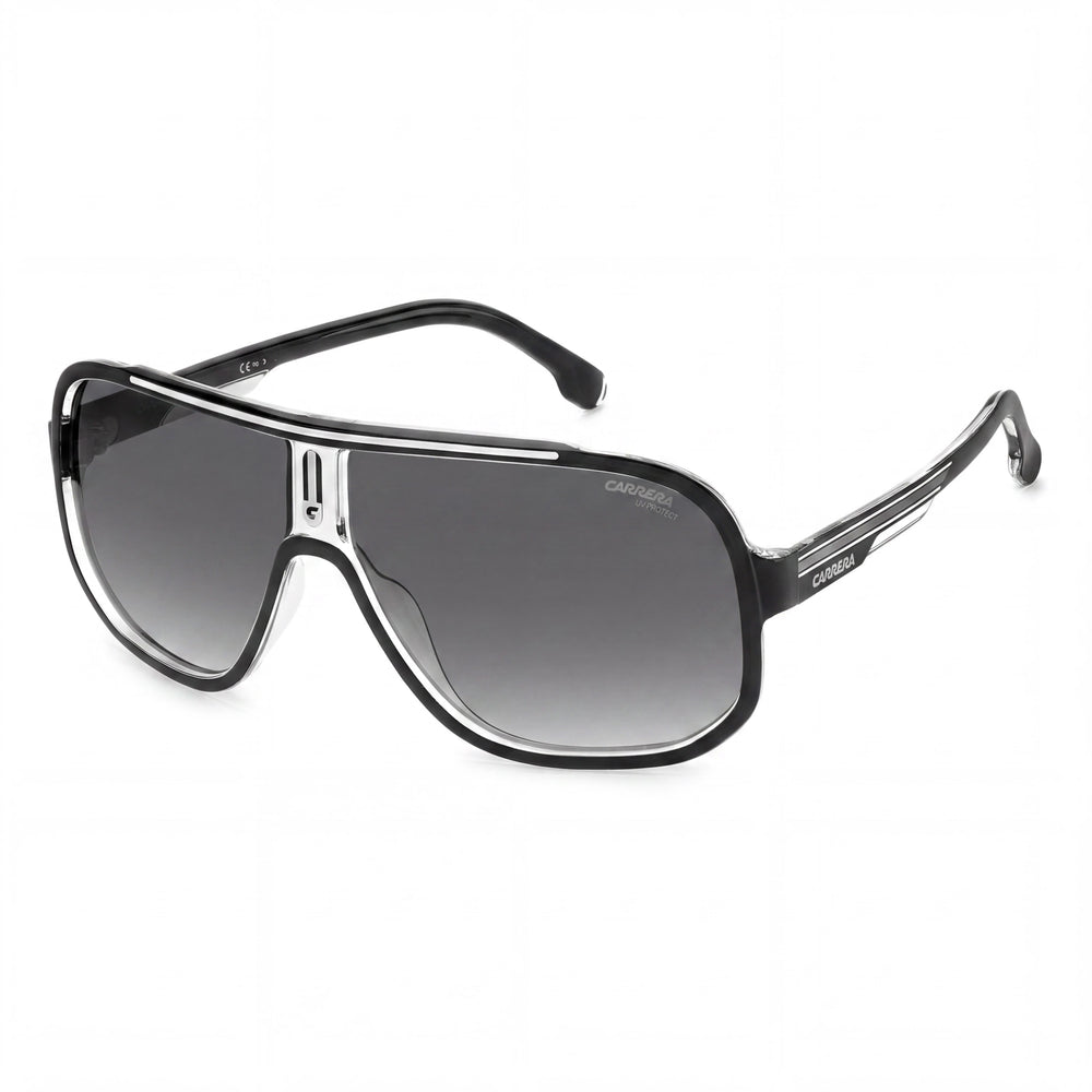 Carrera 1058/S 80S Black Square Sunglasses for Men