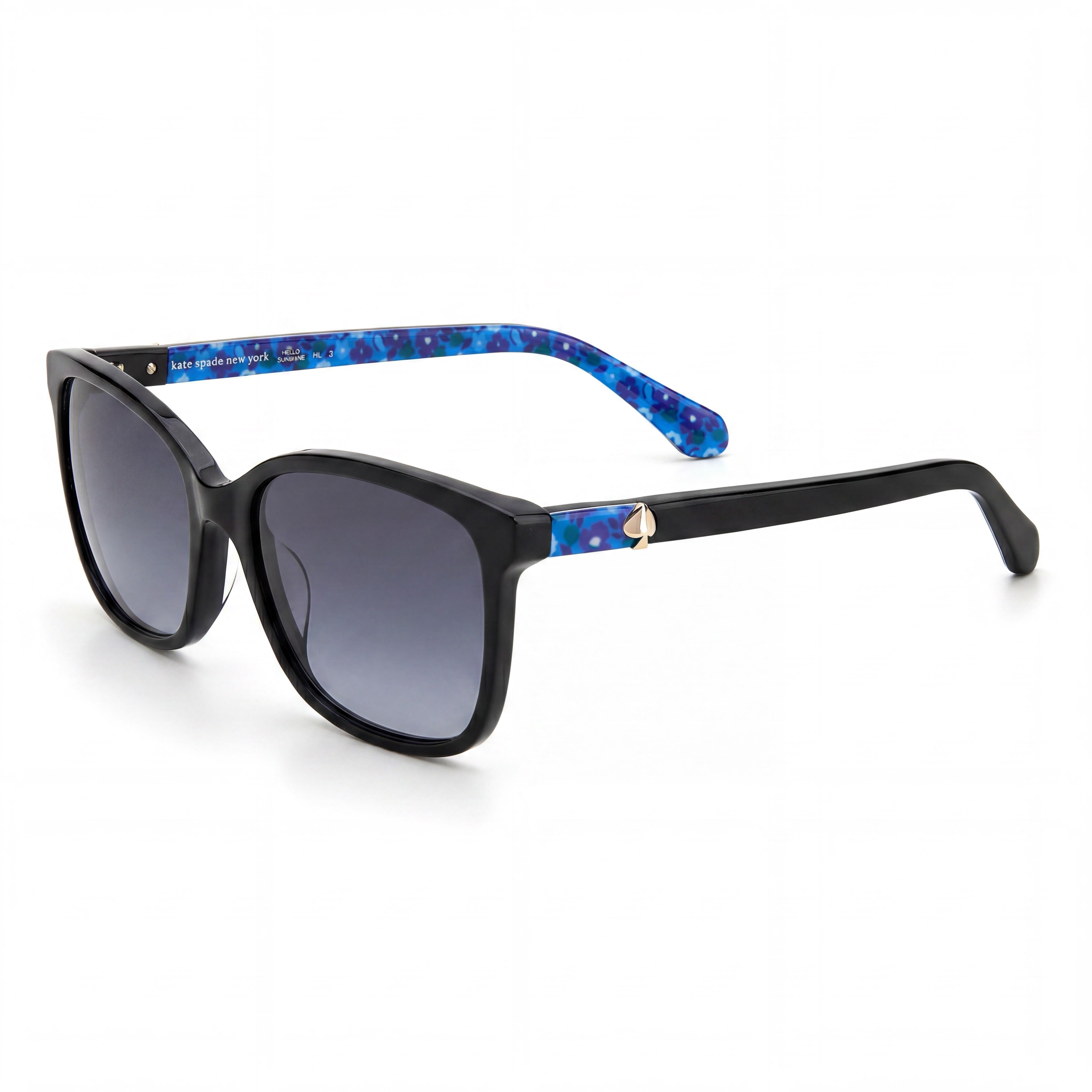 Kate Spade New York Tabitha/S Women's Blue Gray Shaded Plastic UV Protection Sunglasses 53mm, Photo 1