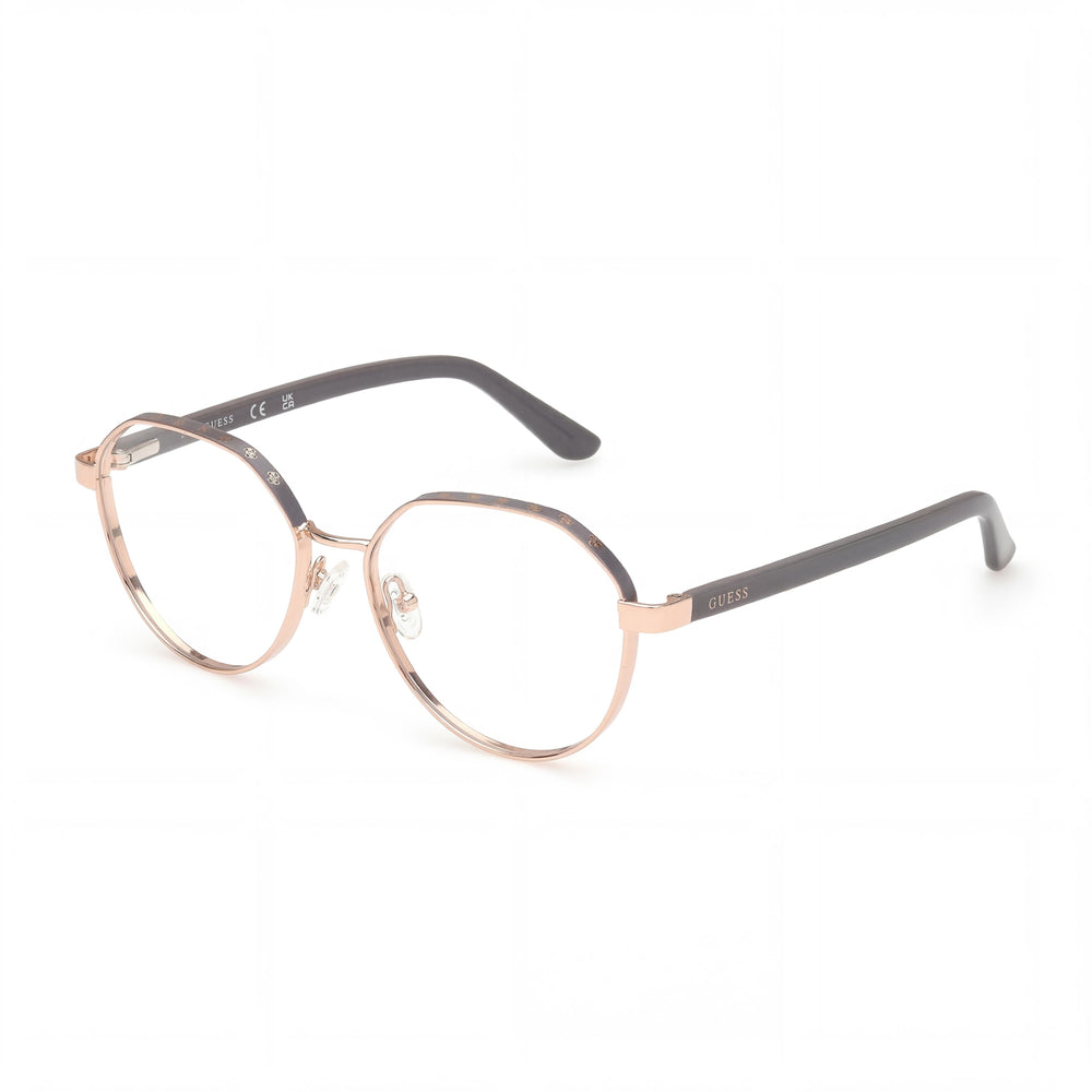 Marcolin Gu50124 Women's Metal Rose Gold / Grey Frame with Multicoloured Lenses 51mm