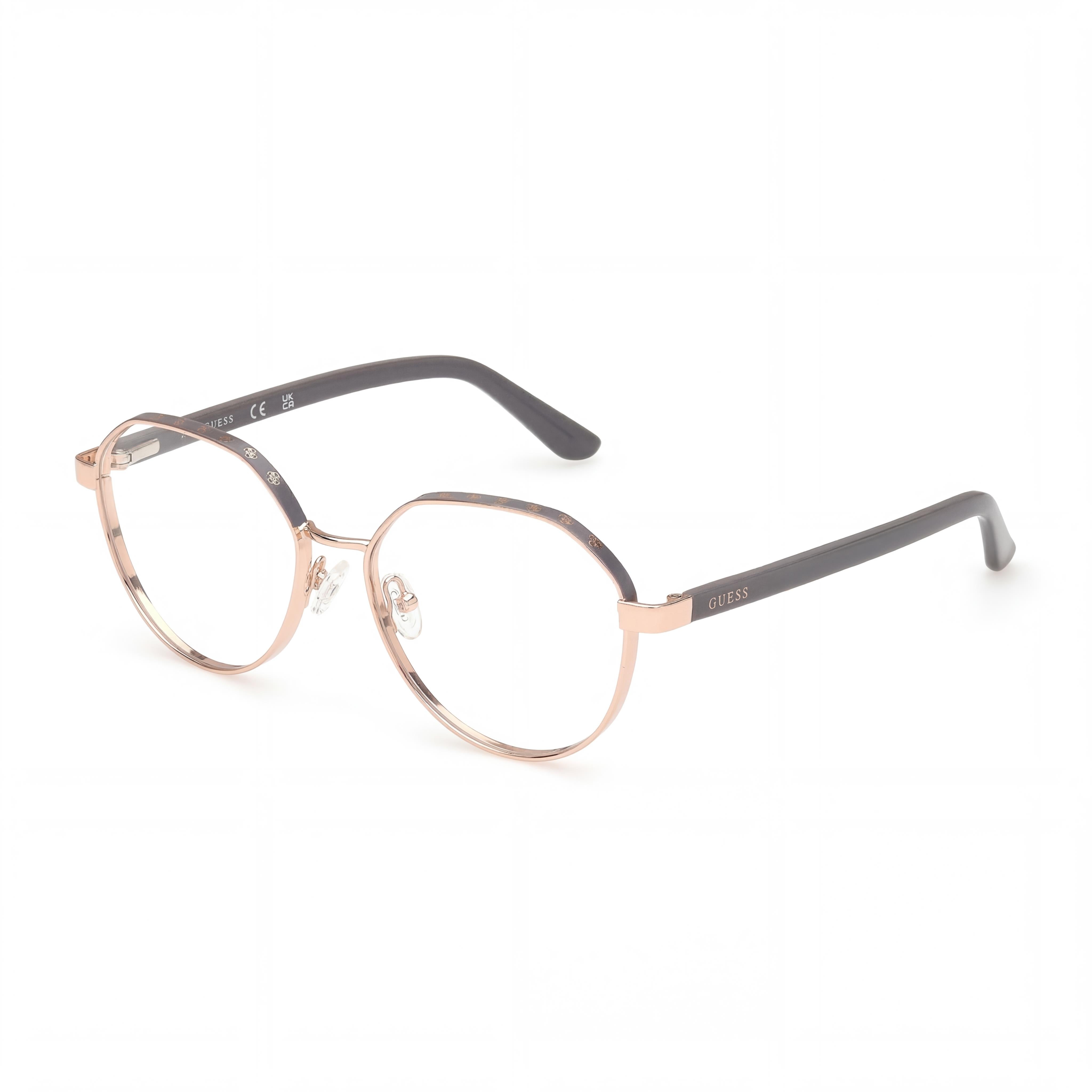 Marcolin Gu50124 Women's Metal Rose Gold / Grey Frame with Multicoloured Lenses 51mm, Photo 1