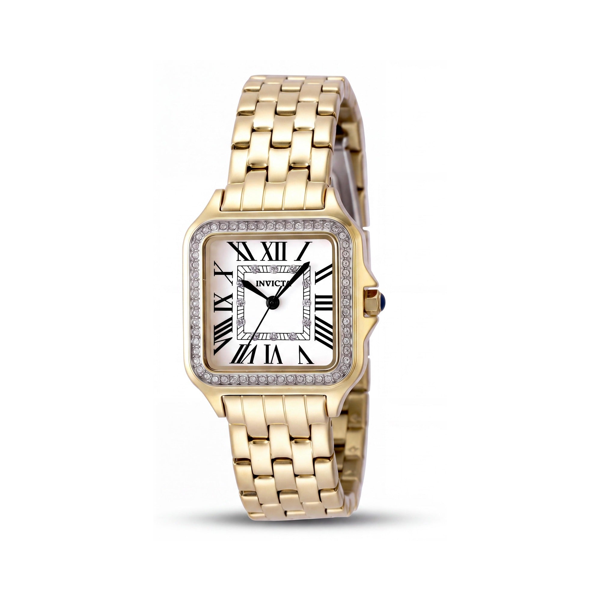 Invicta Angel 48995 Women's Silver Dial Stainless Steel Bracelet Quartz Watch 28mm, Water Resistant, Photo 1