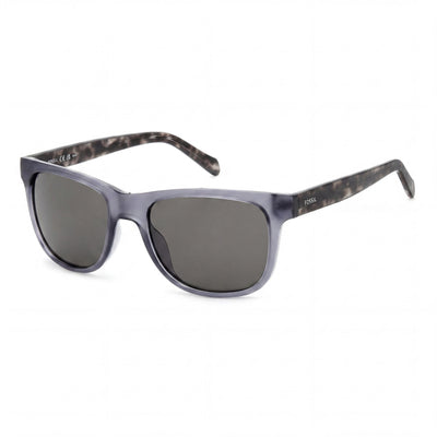 Fossil FOS 3160/S Men's Matte Grey Propionate Frame with Polycarbonate Lenses, UV Protection 55/19/145mm