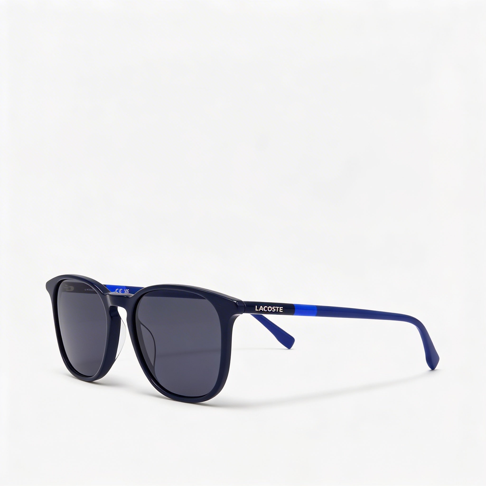 Lacoste Wayfarers Unisex Blue Dark Grey Acetate UV Protection Sunglasses 54mm, Photo 1