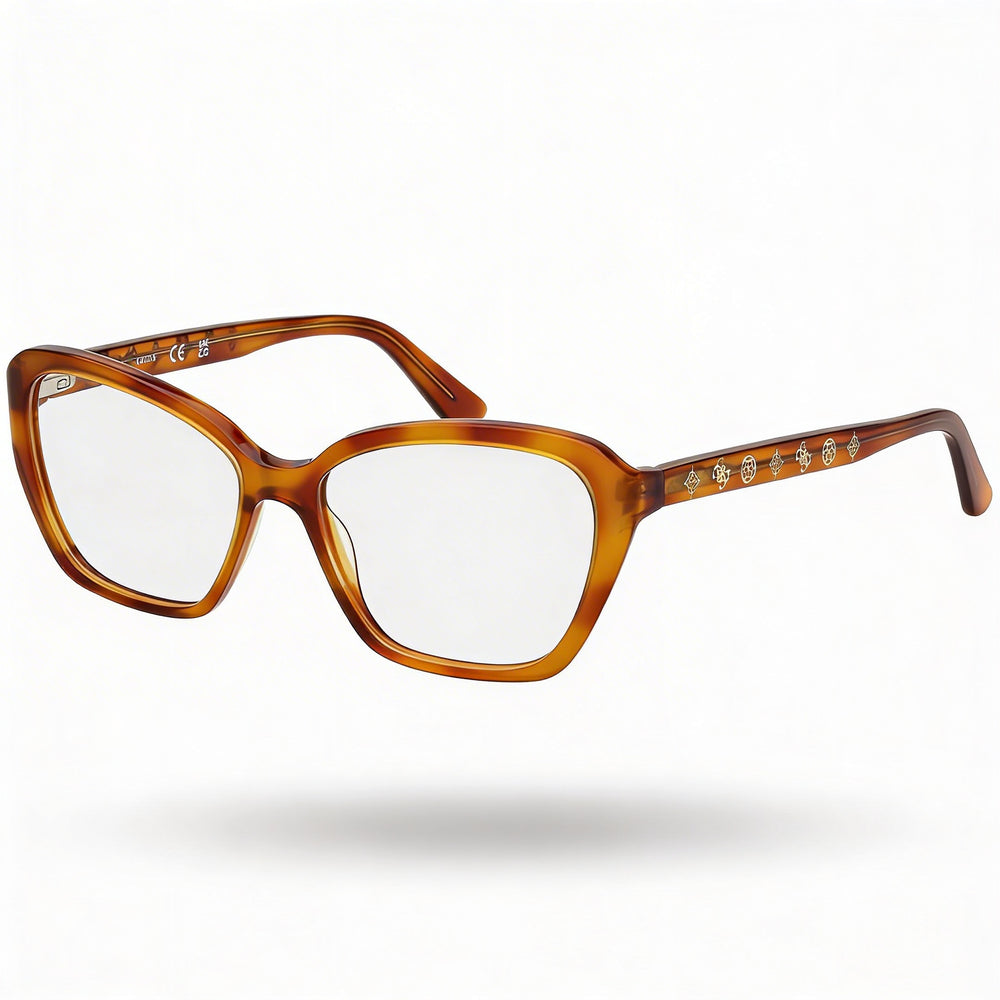 Guess Eyewear GU50115 Women's Blonde Havana Frame Multicoloured Composite Lenses (2-14-140)
