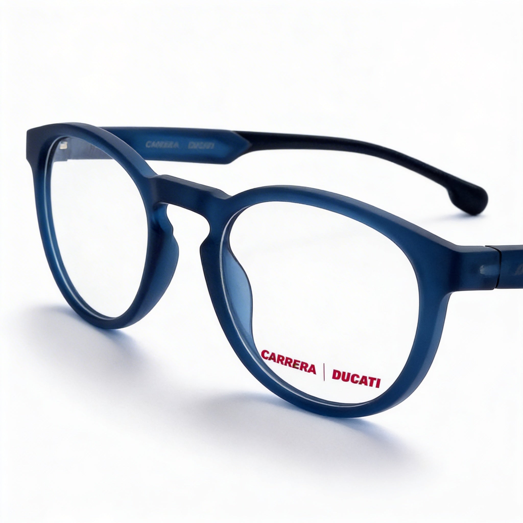 Carrera Ducati CARDUC 019 Male Matte Blue Black Injected Propionate Round Pantos Eyewear Frame 50mm, Photo 2