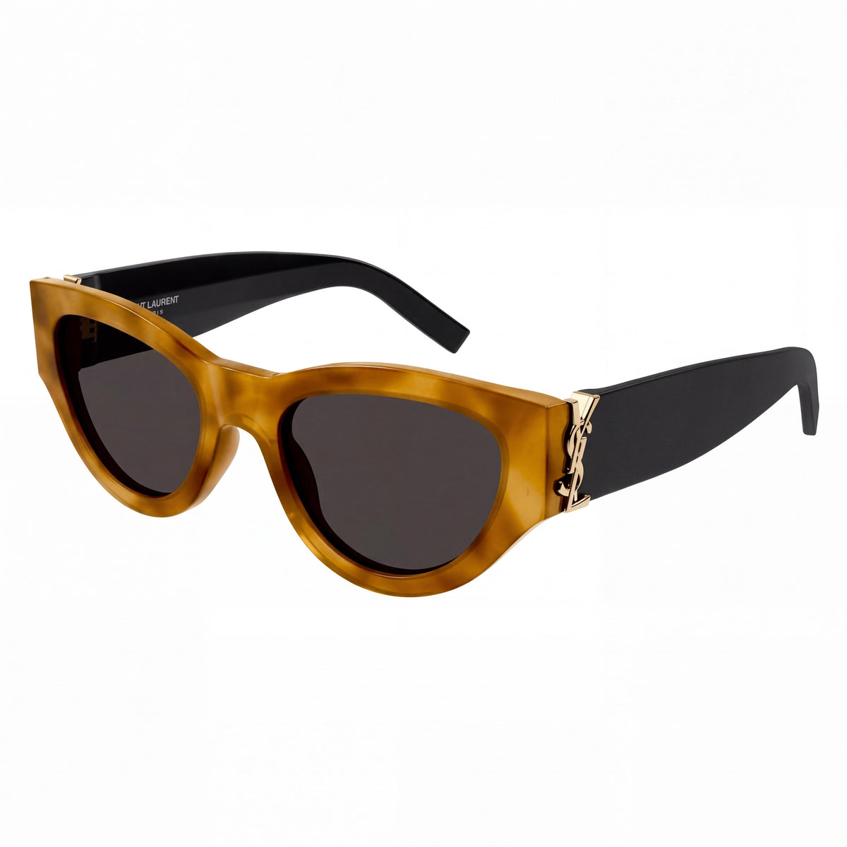 Yves Saint Laurent Casual SL M94/F Men's Recycled Non-Polarized Havana Black Sunglasses 53mm, Photo 1