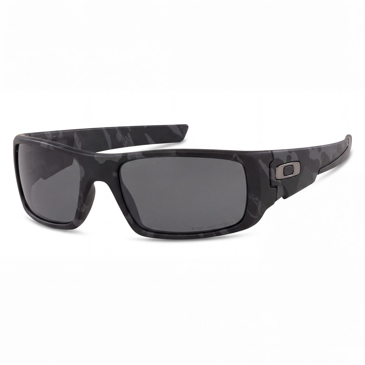 Oakley Men's Shadow Camo Plastic Frame Black Iridium Polarized Polycarbonate Lenses UV Protected Sunglasses 60mm, Photo 1