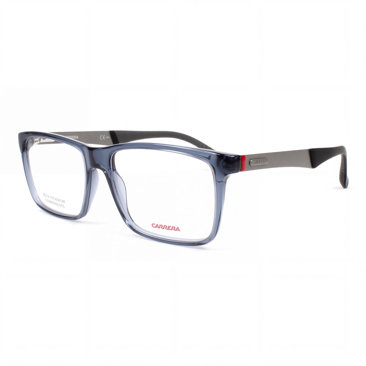 Carrera 8825/V Montura de plástico rectangular para mujer con lentes de plástico transparente 55-17-145, Photo 1