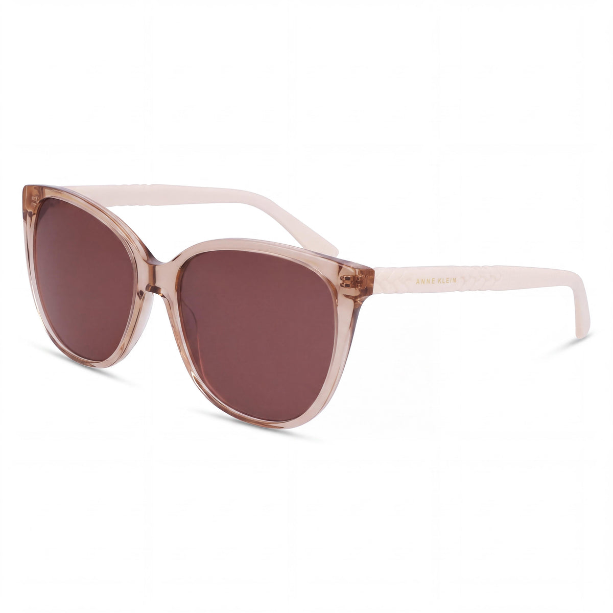 Anne Klein AK 7085 Women's Eyewear, Taupe Crystal Acetate Frame with Multicolor Non-Polarized Lenses, 57mm Lens Width, Photo 1